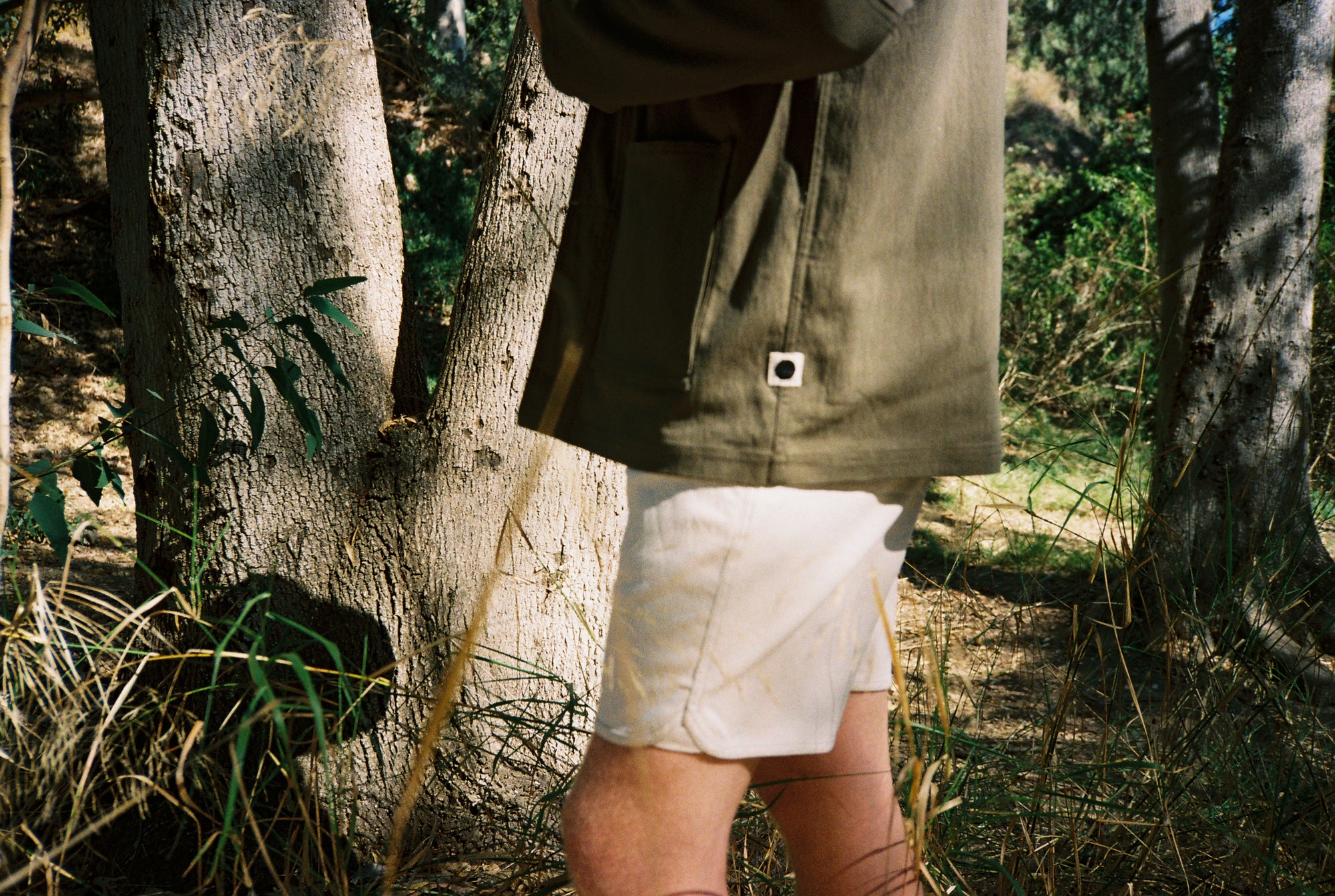 Ola Canvas Utility Short 01 - White