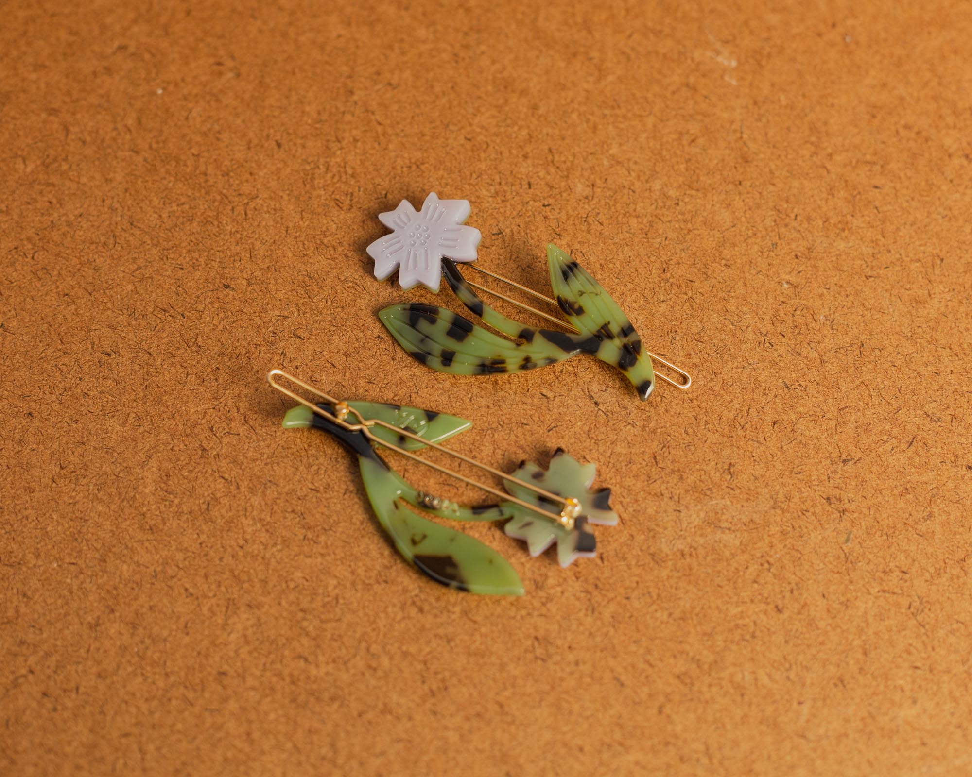 Chicory Barrette Set by Winona Irene