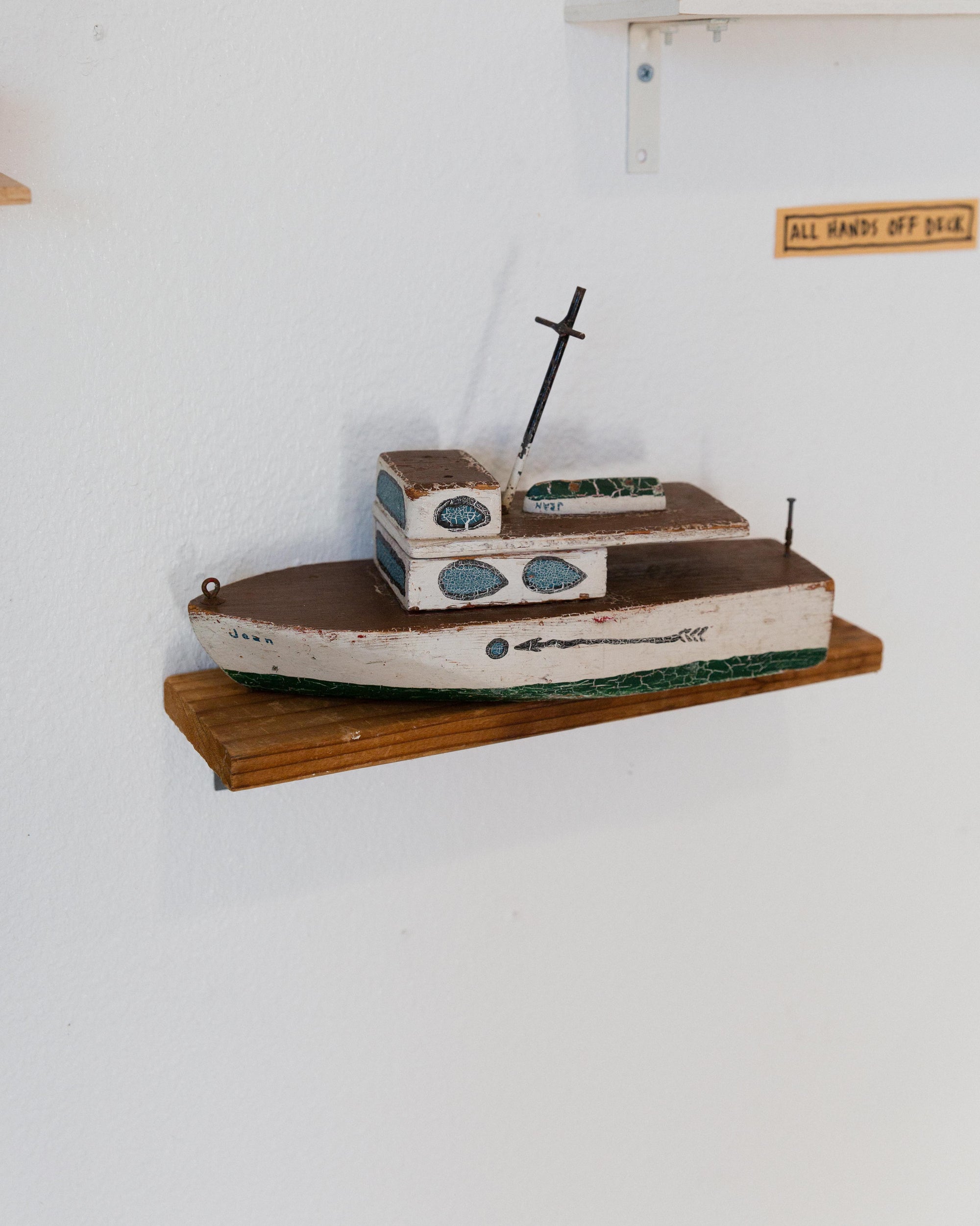 Slightly Choppy: Model Boat