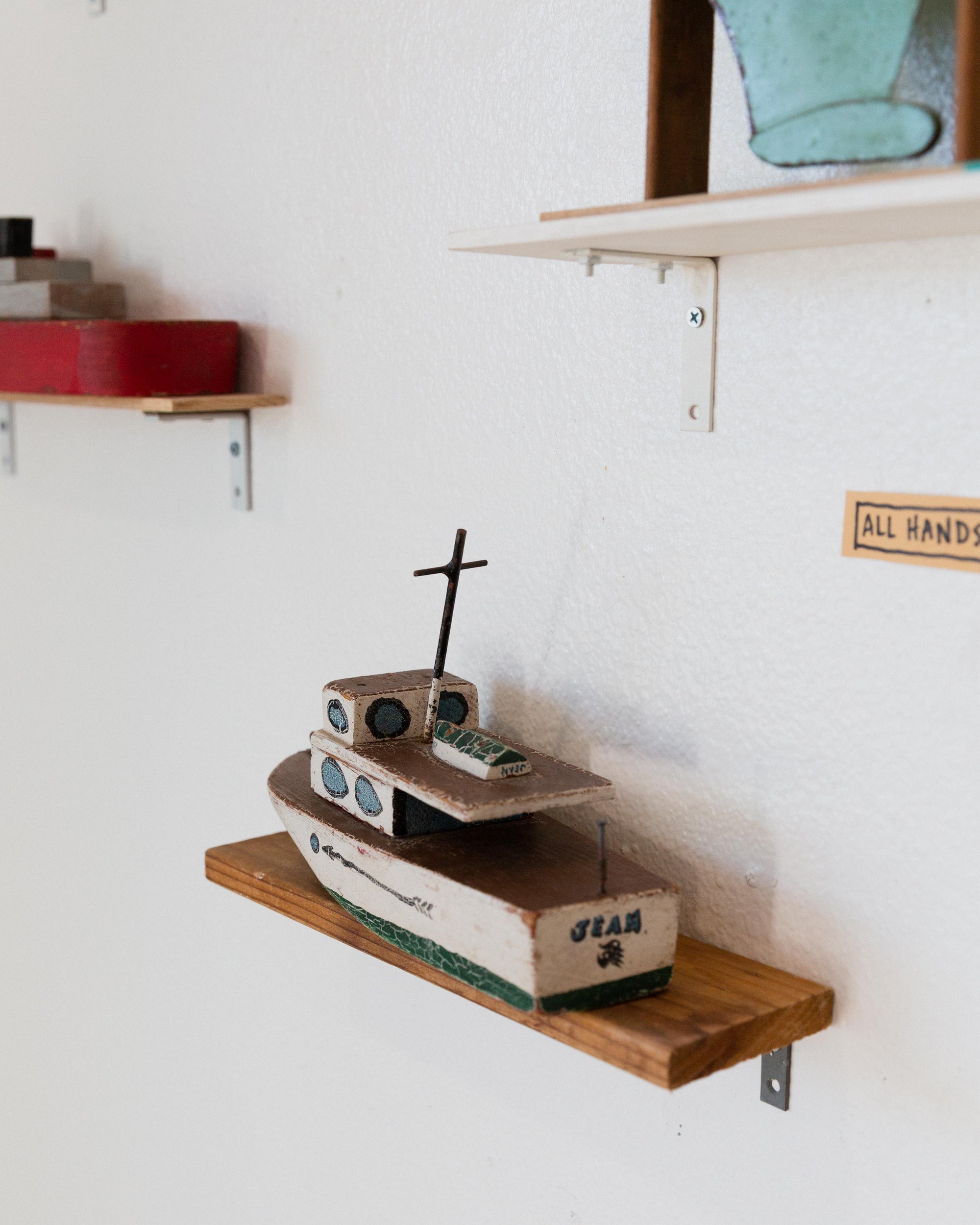 Slightly Choppy: Model Boat