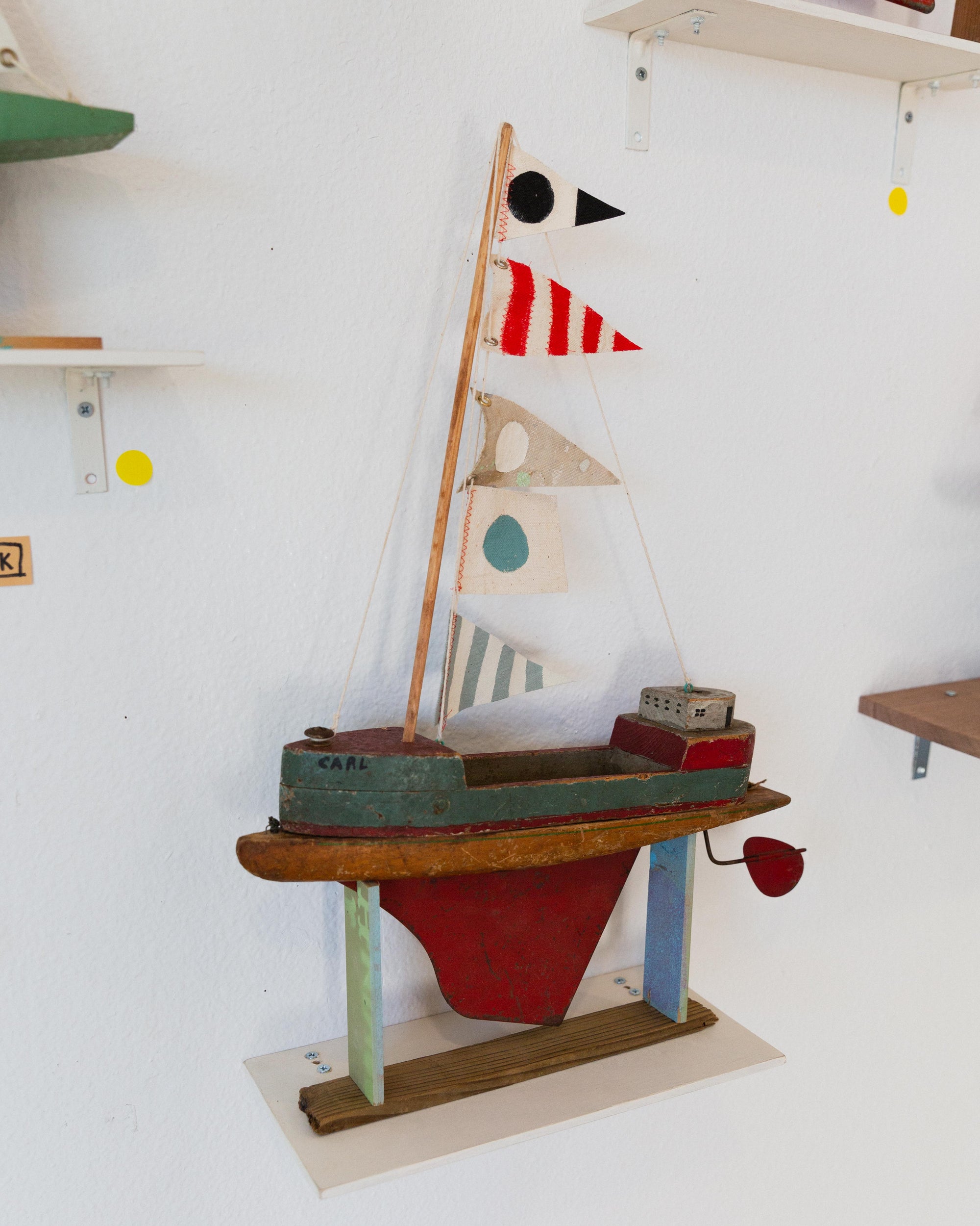 Slightly Choppy: Model Boat