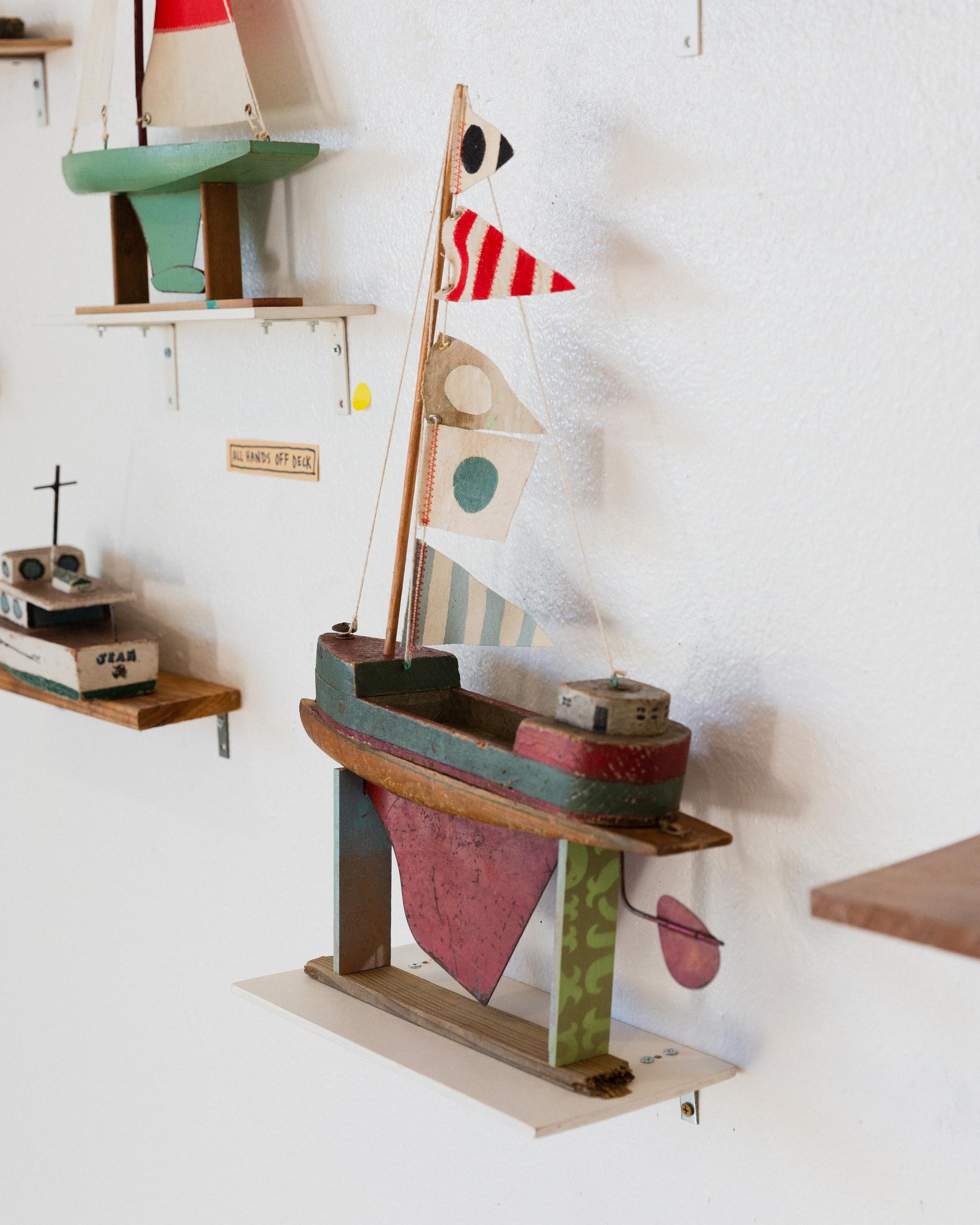 Slightly Choppy: Model Boat