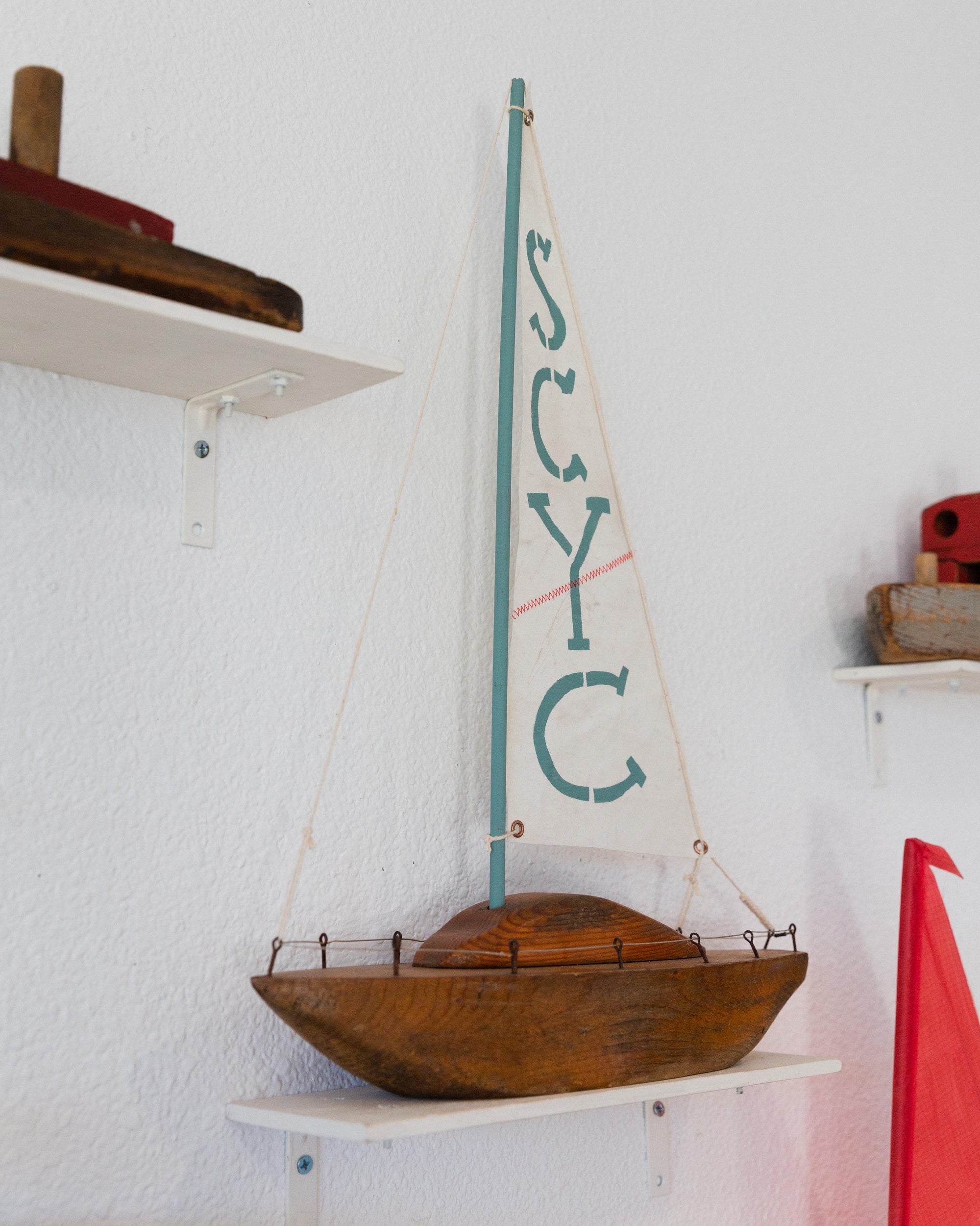 Slightly Choppy: Model Boat