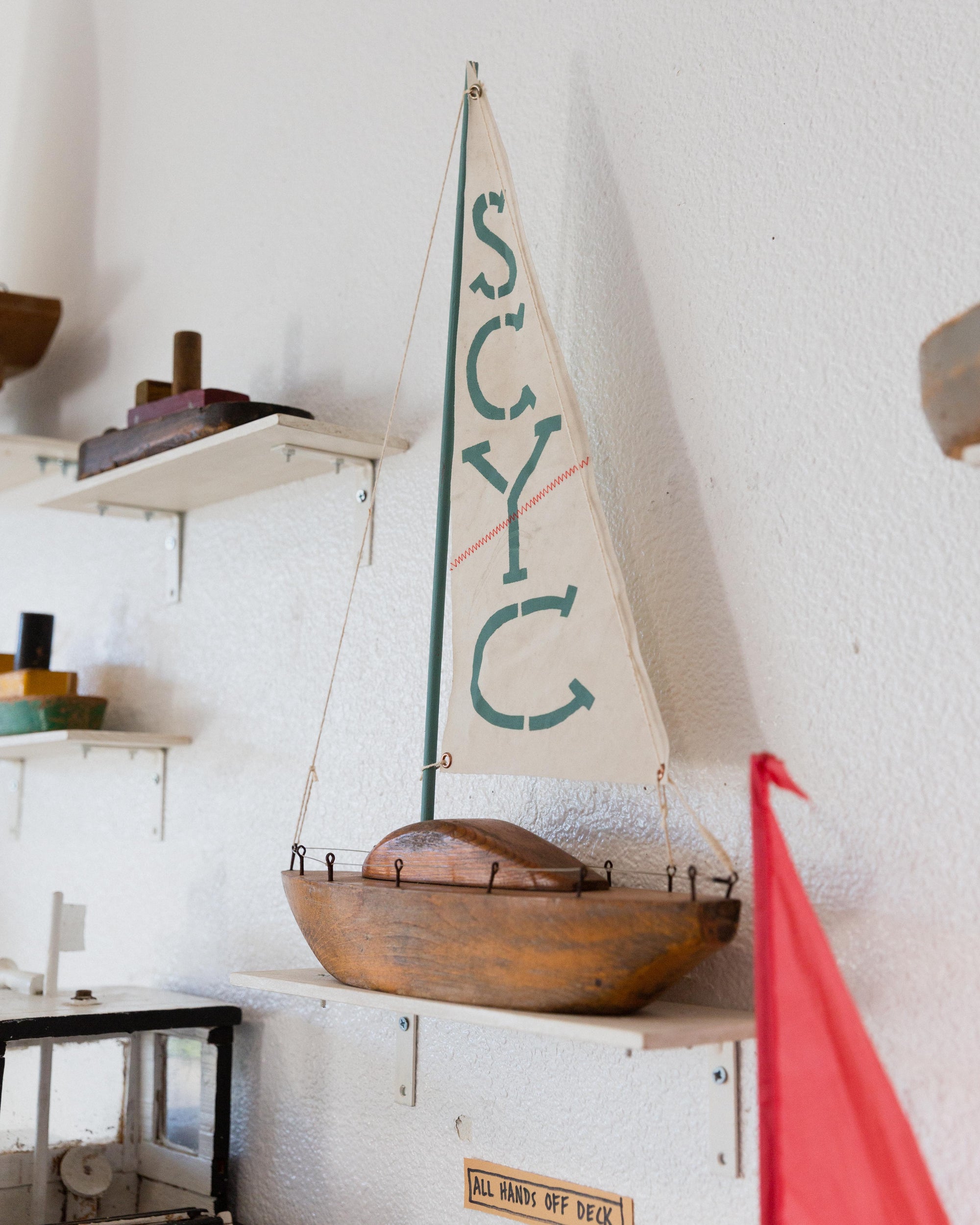 Slightly Choppy: Model Boat
