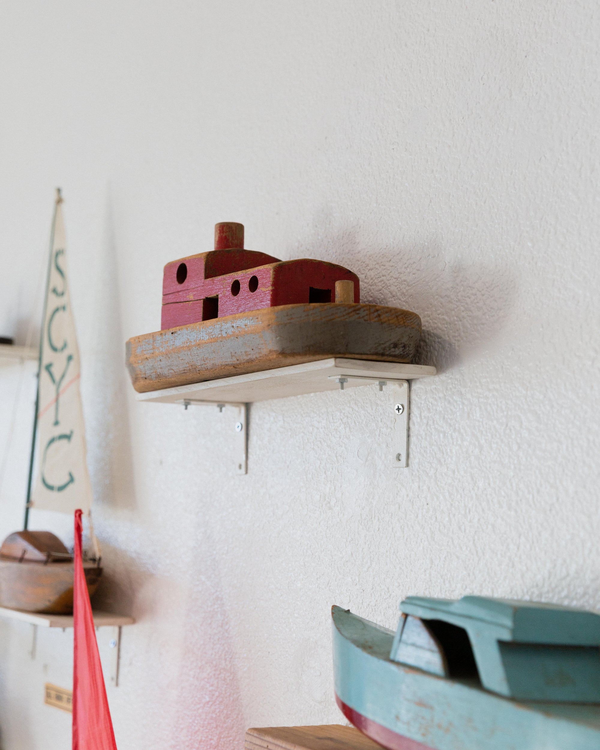 Slightly Choppy: Model Boat