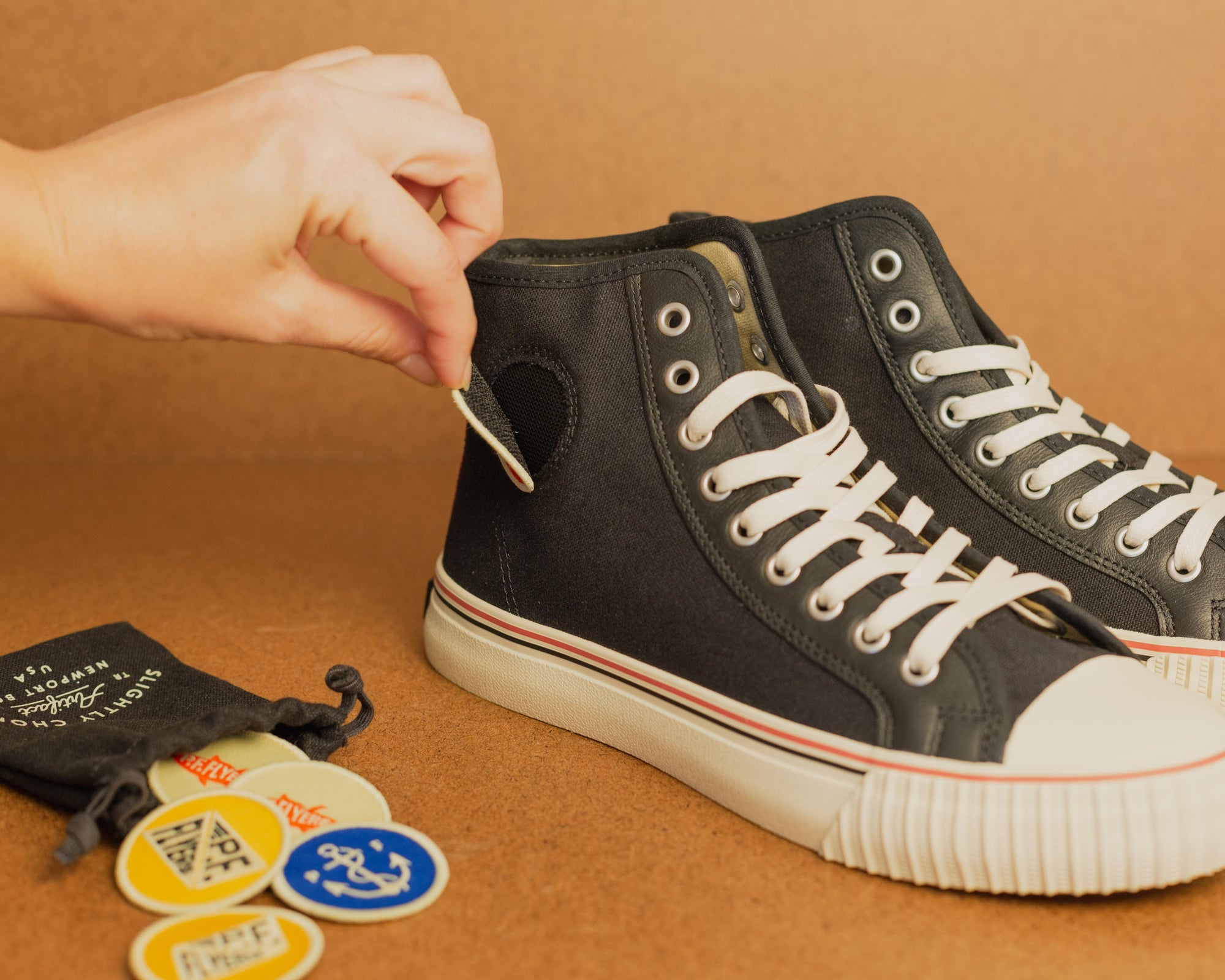 PF Flyers x Slightly Choppy High Top