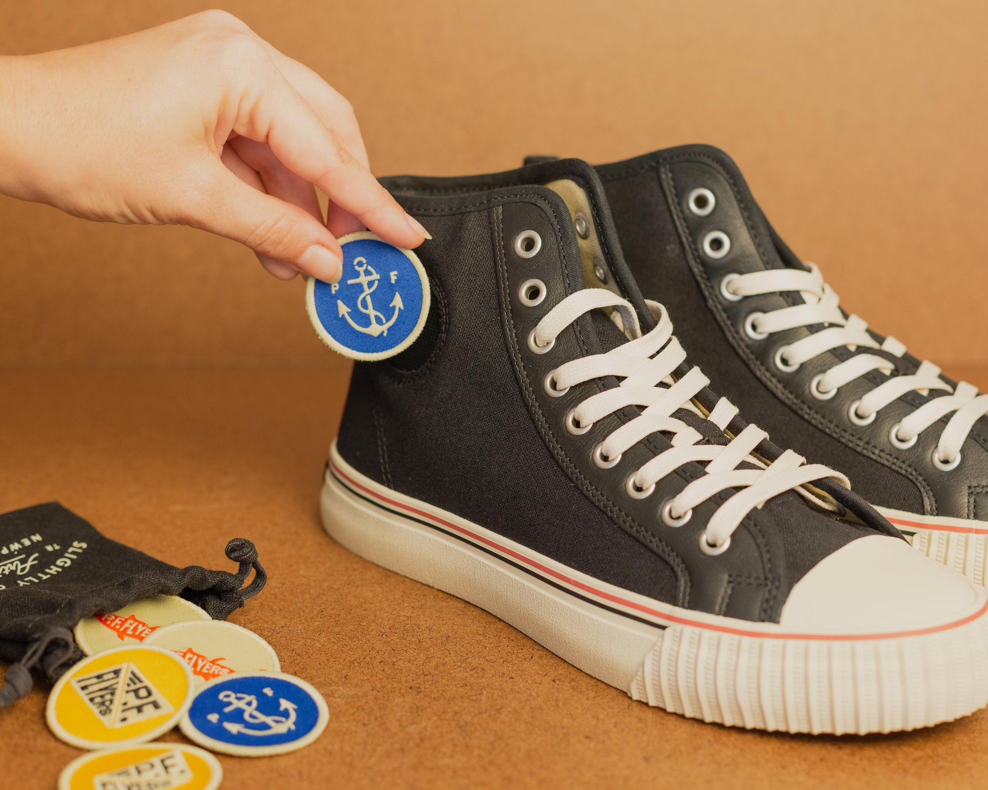 PF Flyers x Slightly Choppy High Top