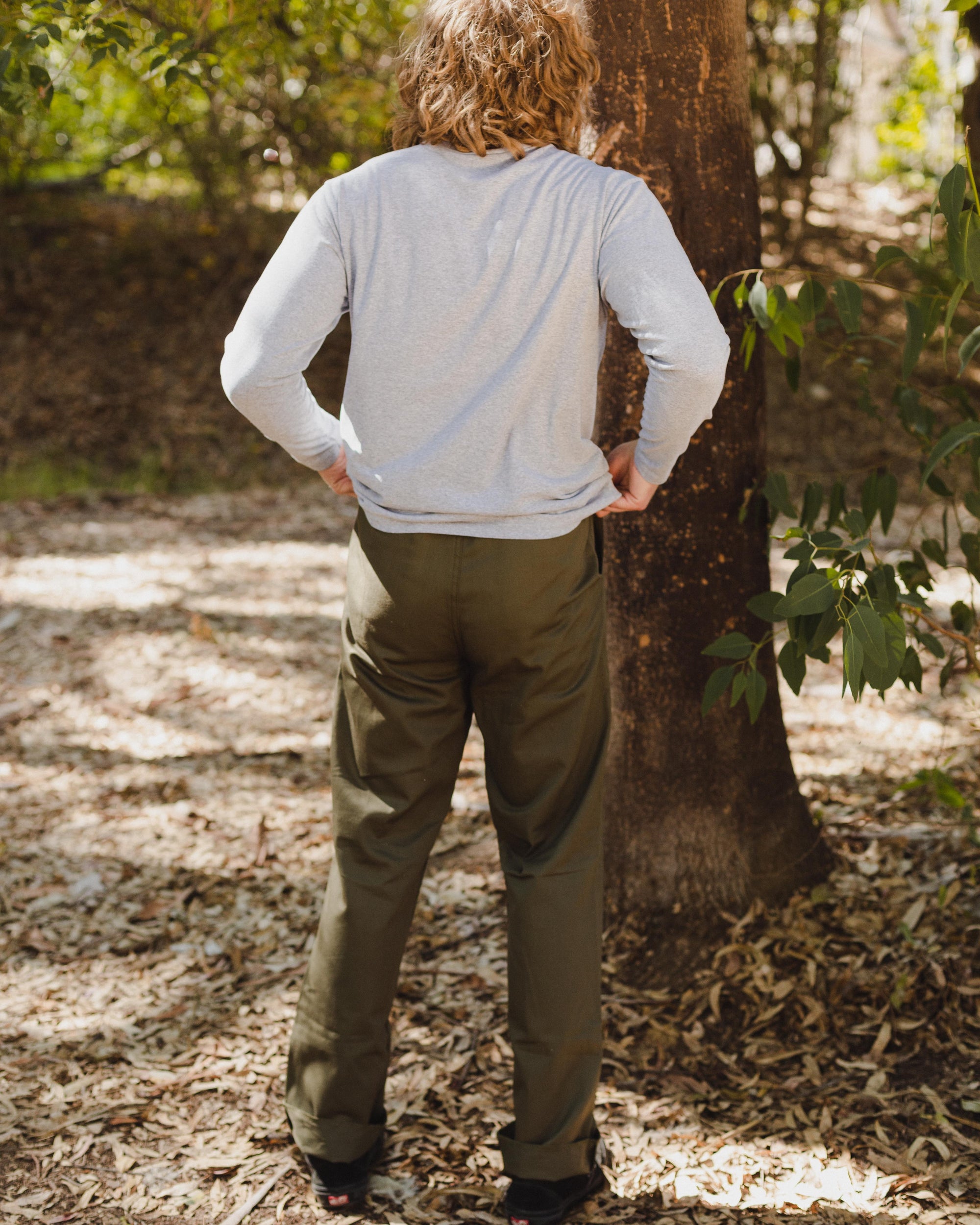 Yellow Rat Kio's Ding Repair L/S - Heather Gray
