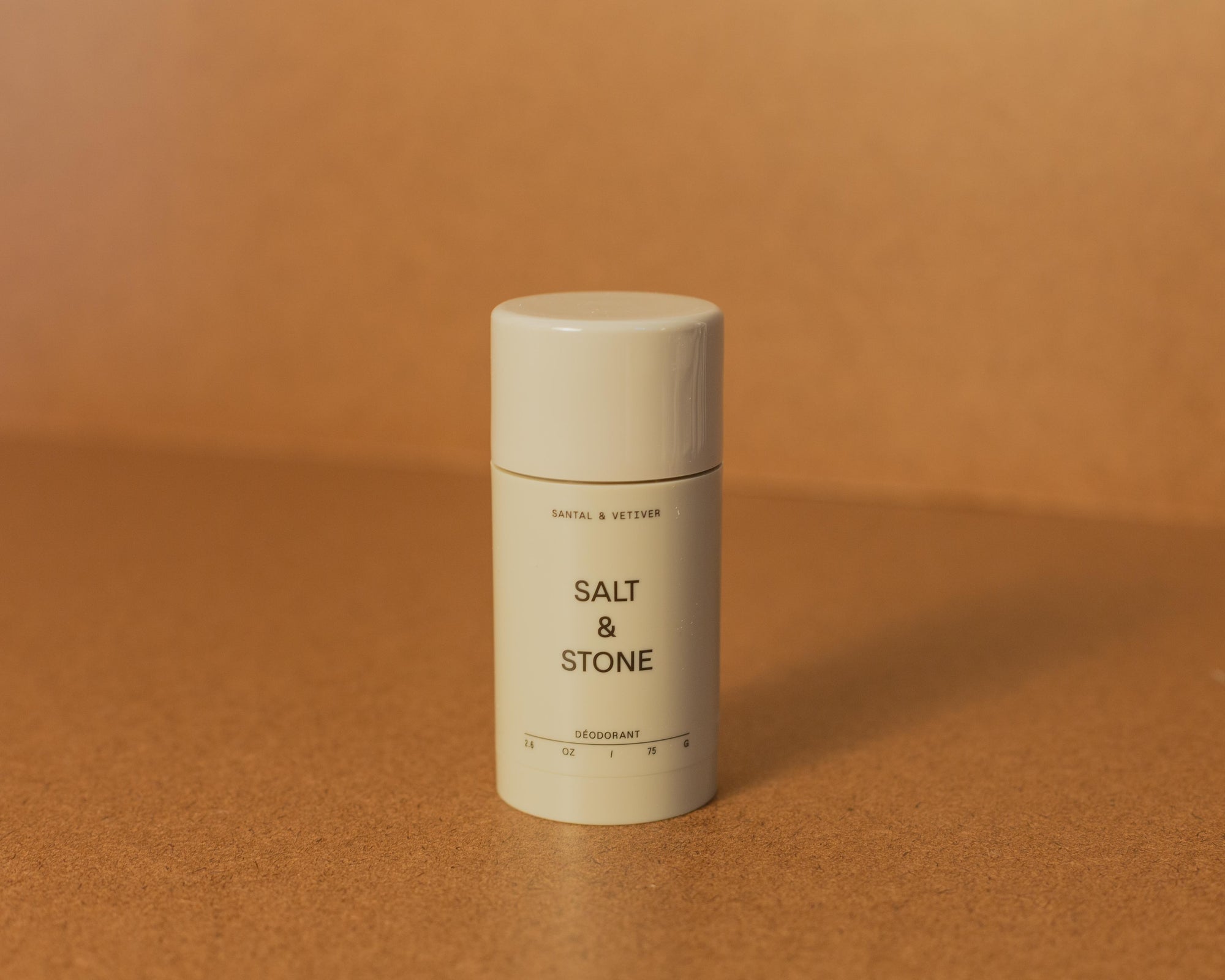 Salt and Stone Deodorant- front view