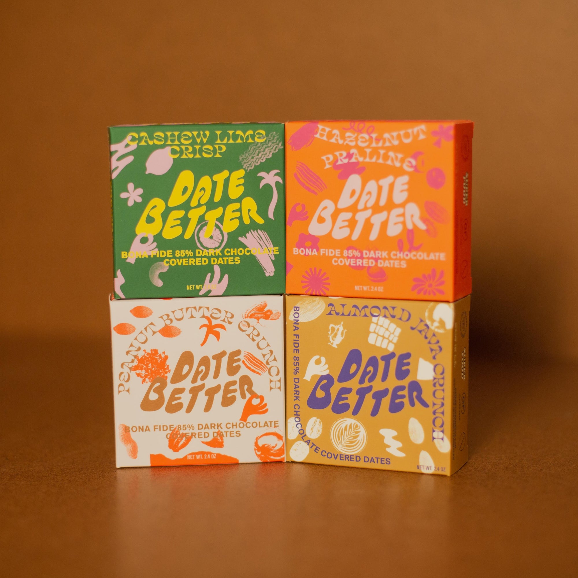 Date Better Vegan Dates 4 flavors