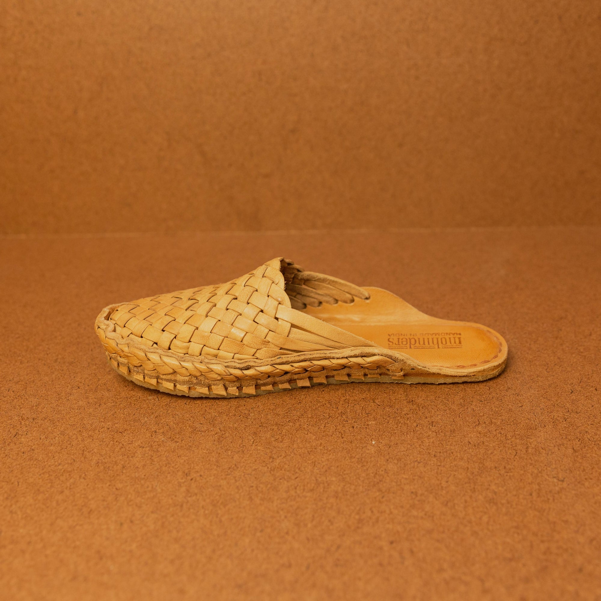 Mohinders Women's Woven Slides in Honey