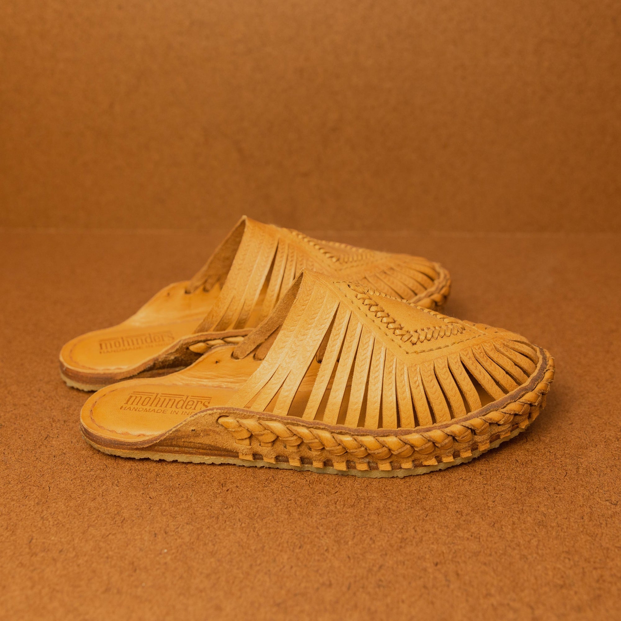 Mohinders Women's Diamond Slides in Honey