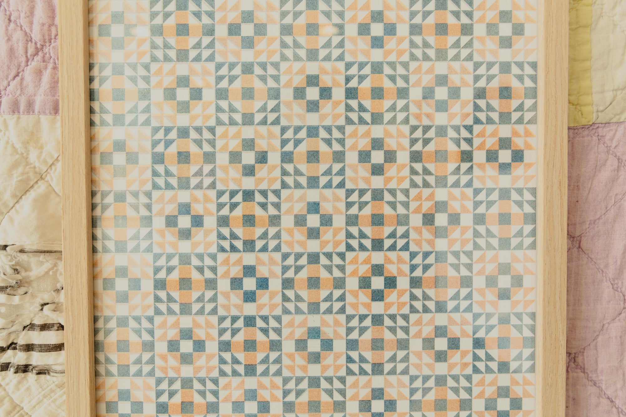 Quilt Riso Print