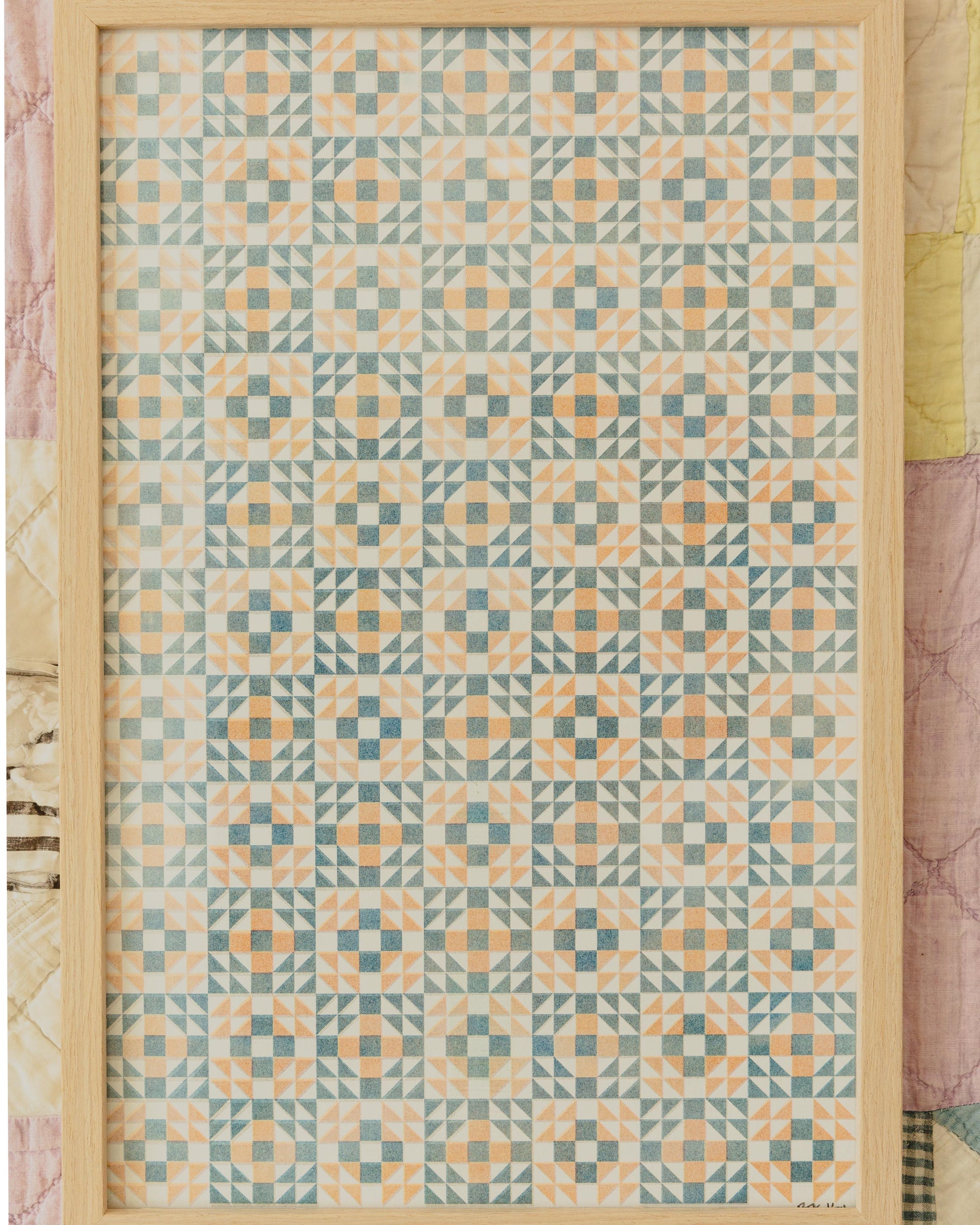 Quilt Riso Print