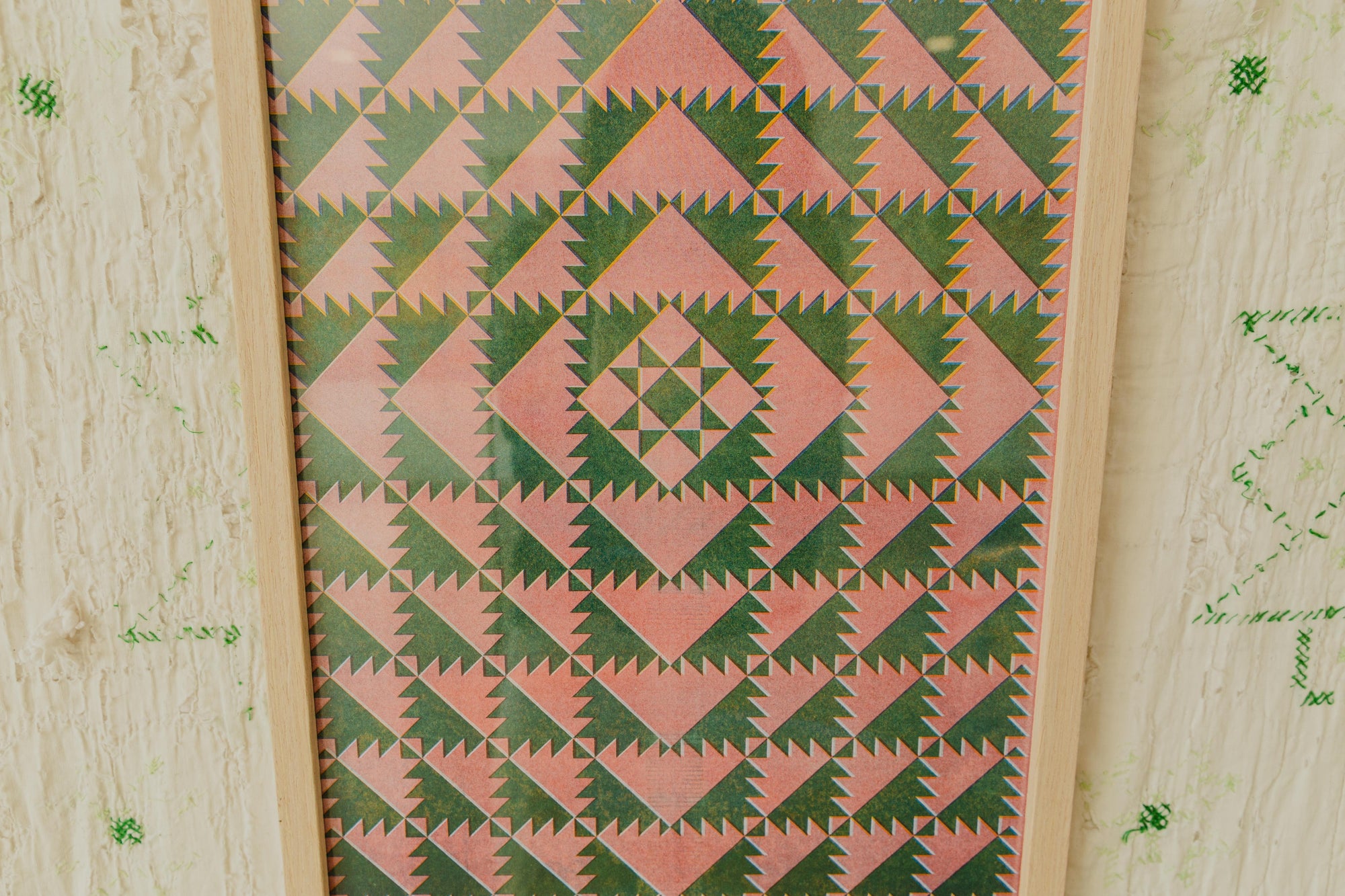 Quilt Riso Print
