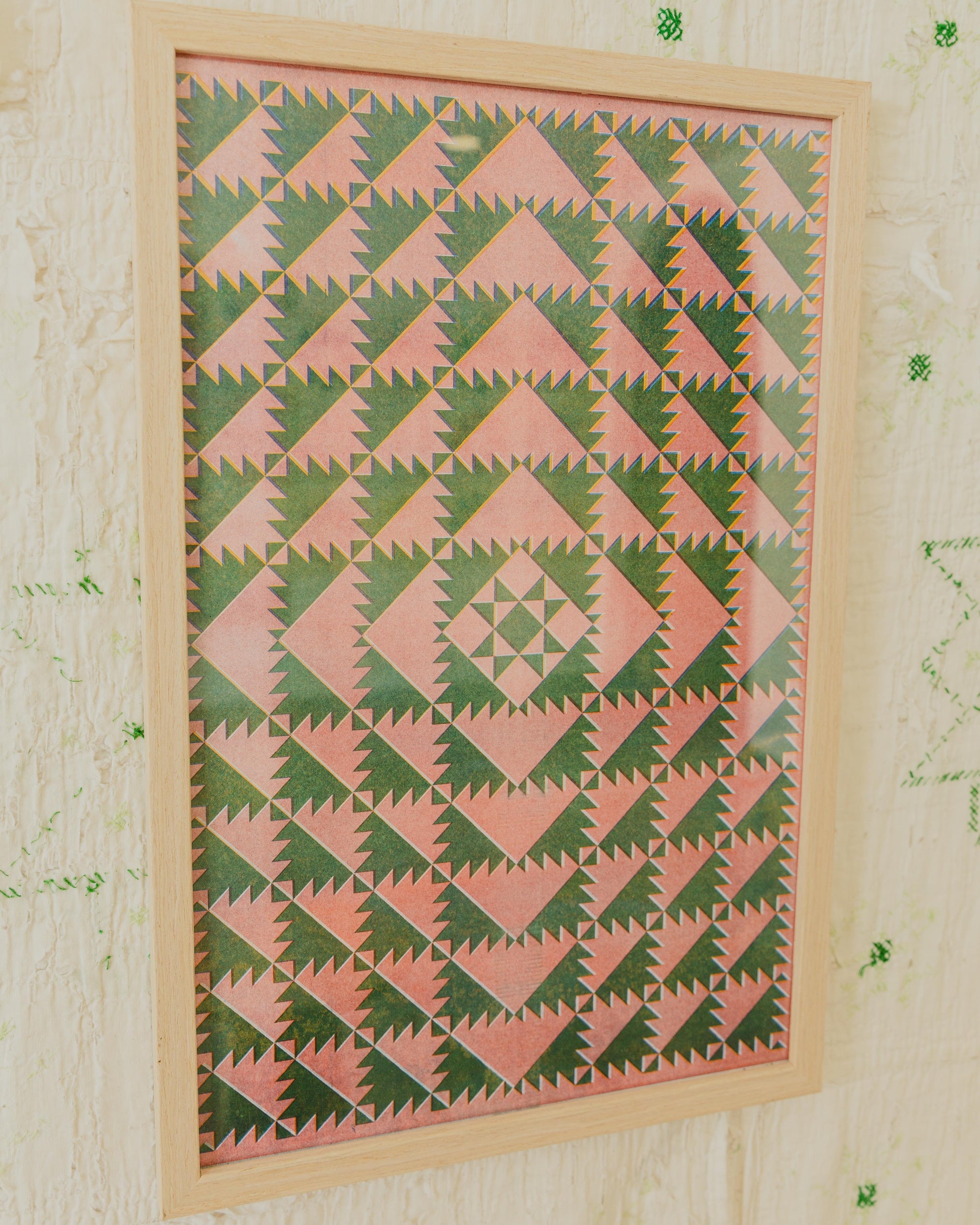 Quilt Riso Print