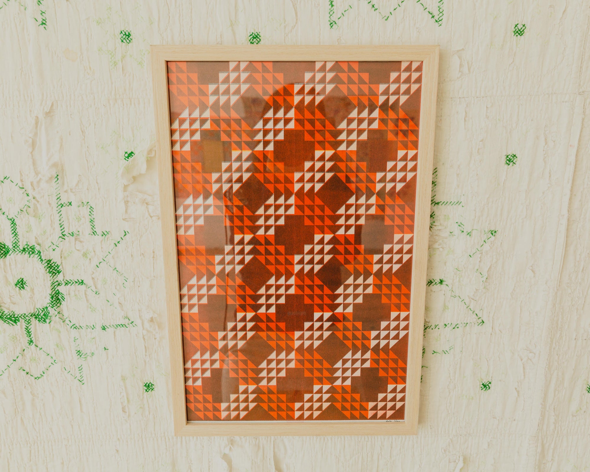Quilt Riso Print
