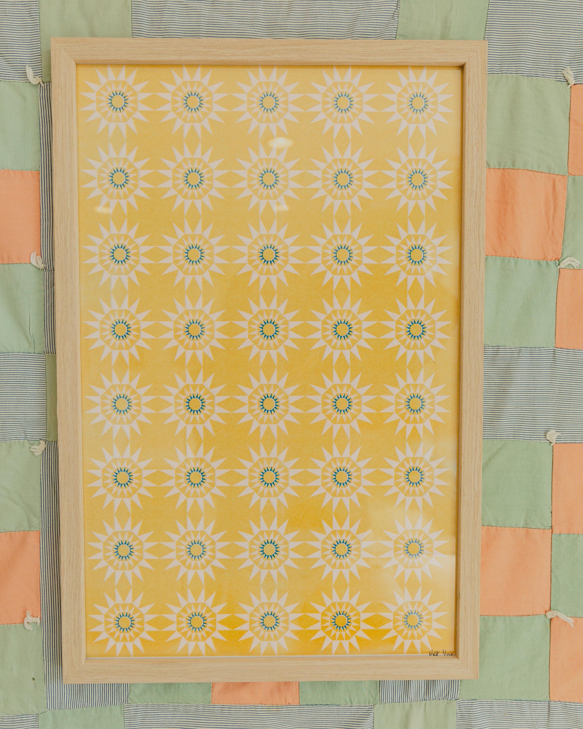 Quilt Riso Print