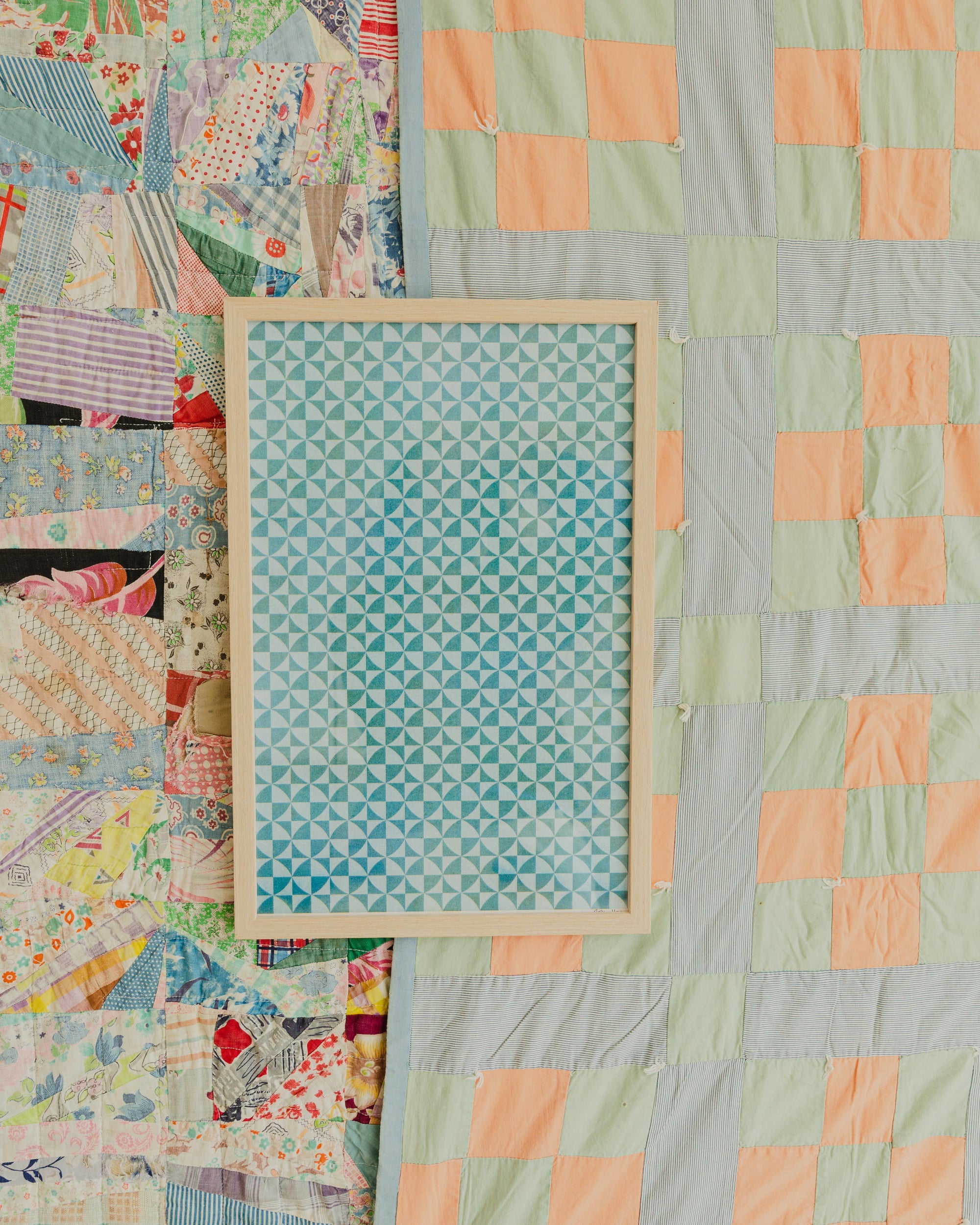 Quilt Riso Print