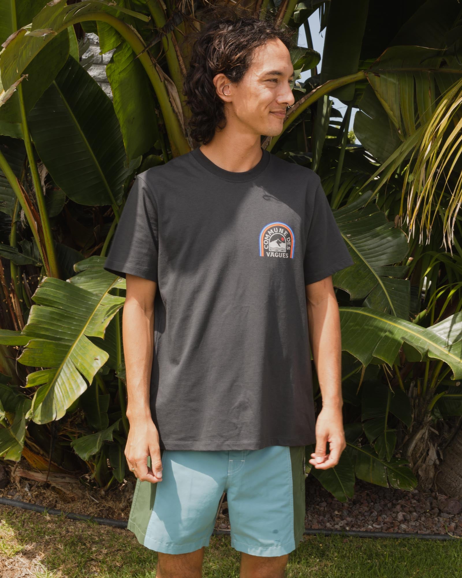 Commune des Vagues Standard Tee - Phantom Grey
