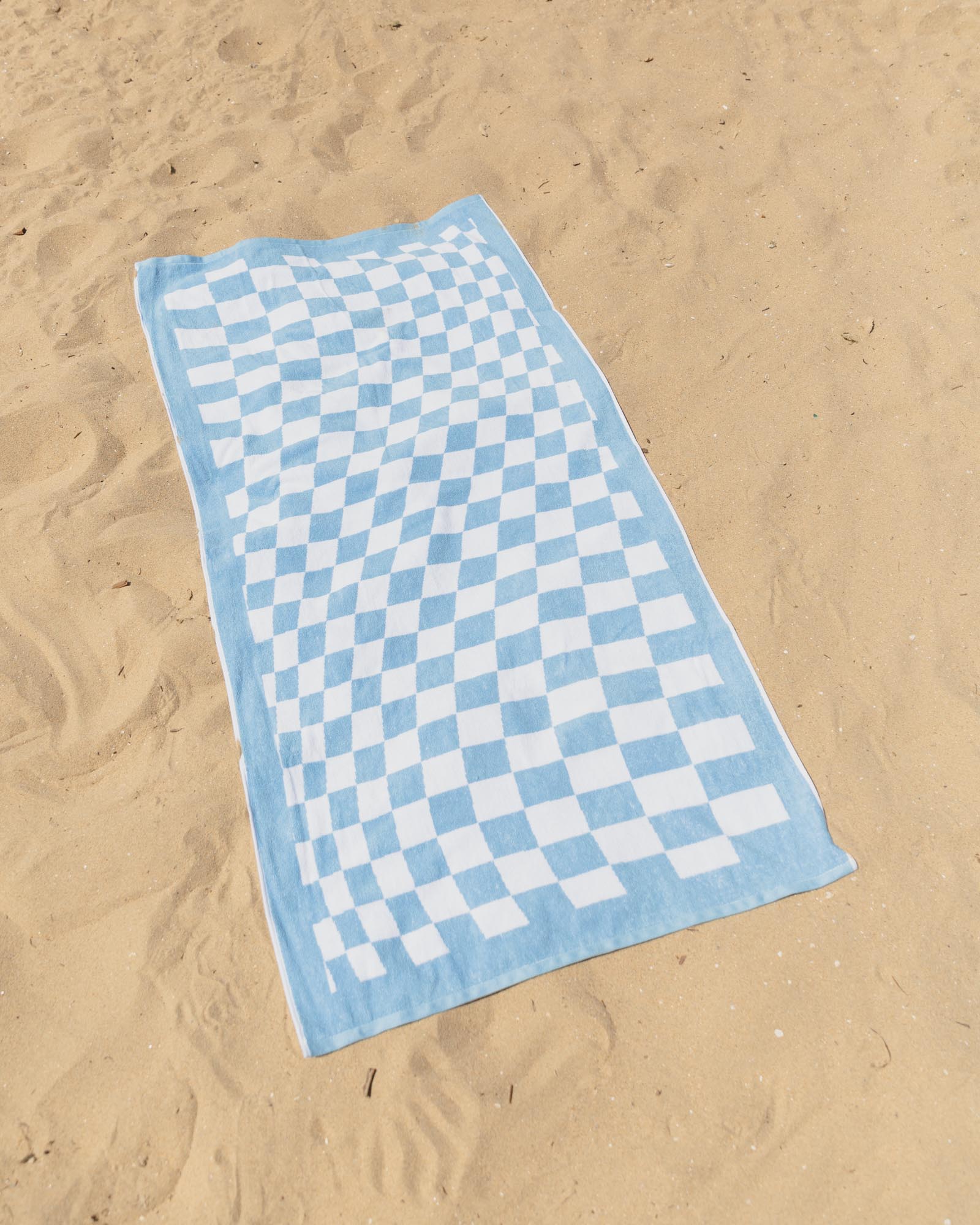 Overexposed - Aquatic Blue Organic Towel