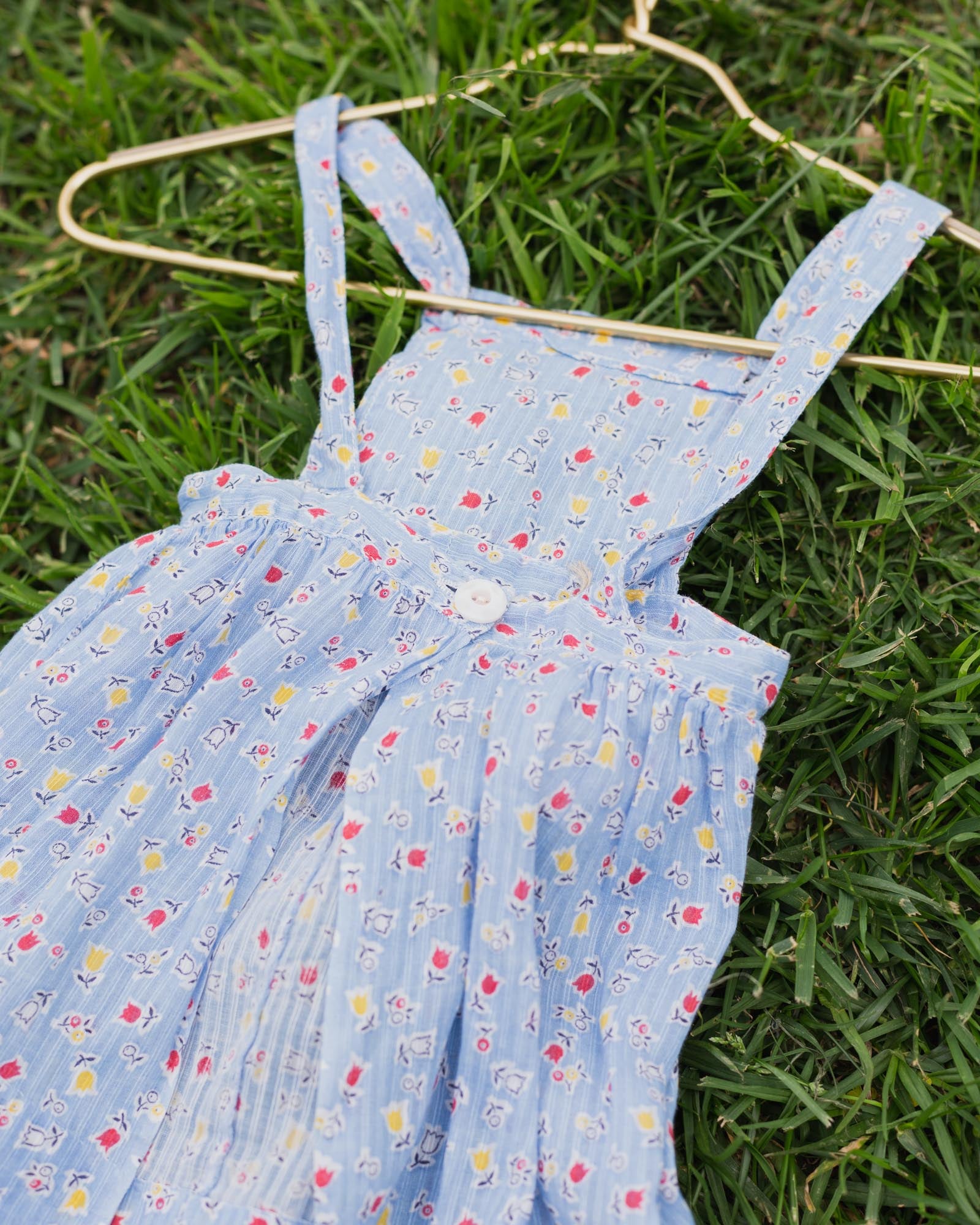 Vintage Kids Tulip Bib Apron