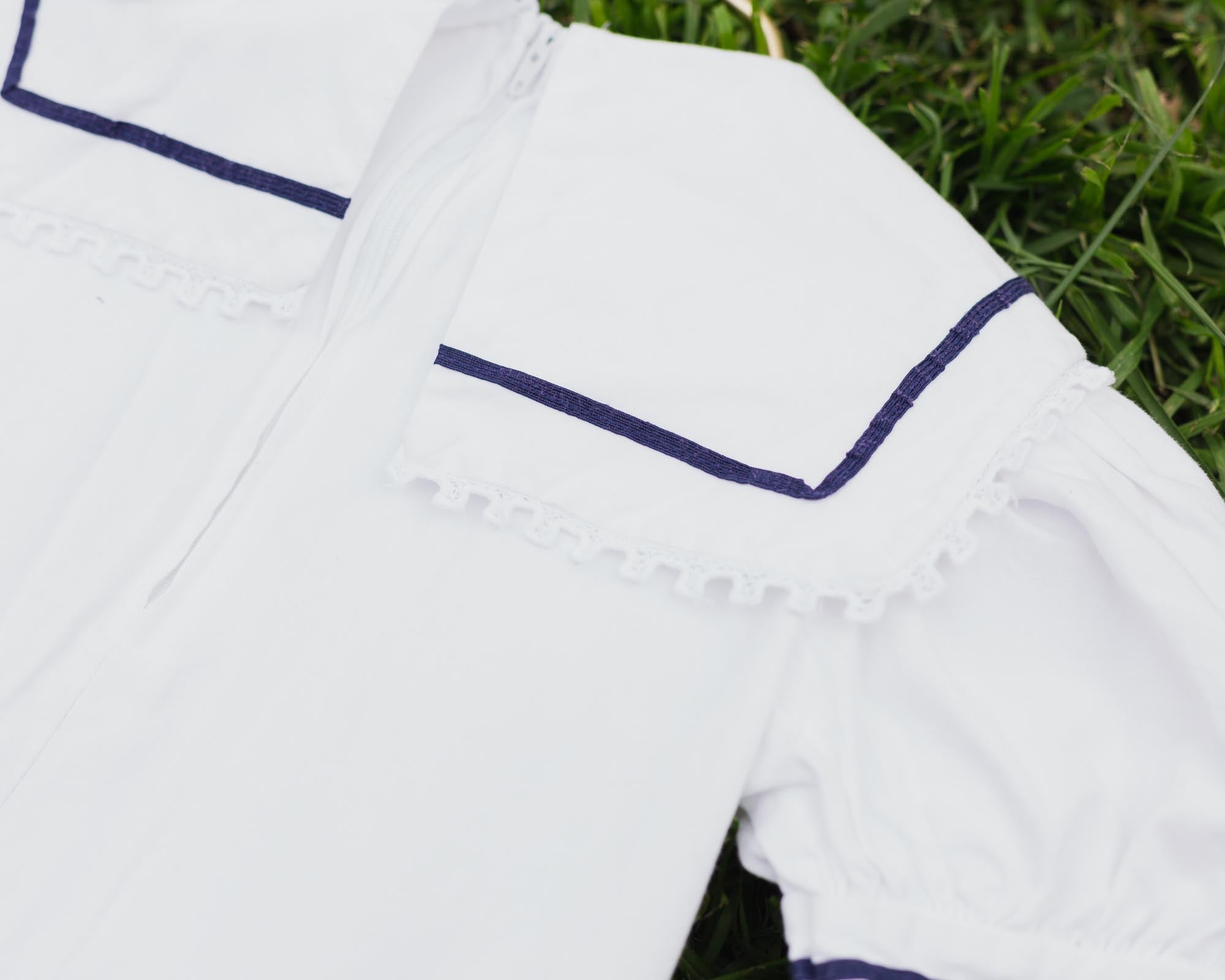 Vintage Kids Tiered Sailor Dress