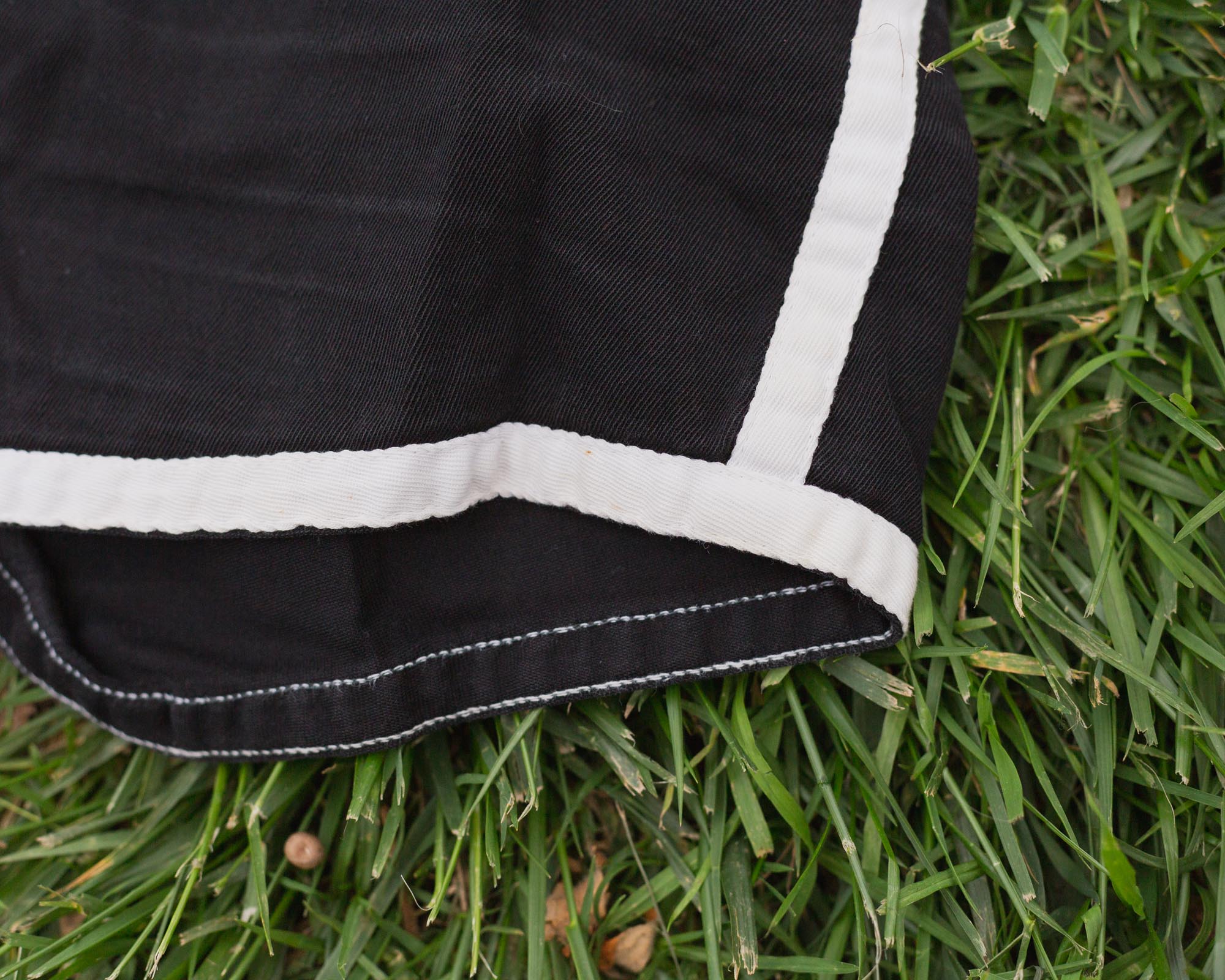 Vintage Black Cotton Trunks