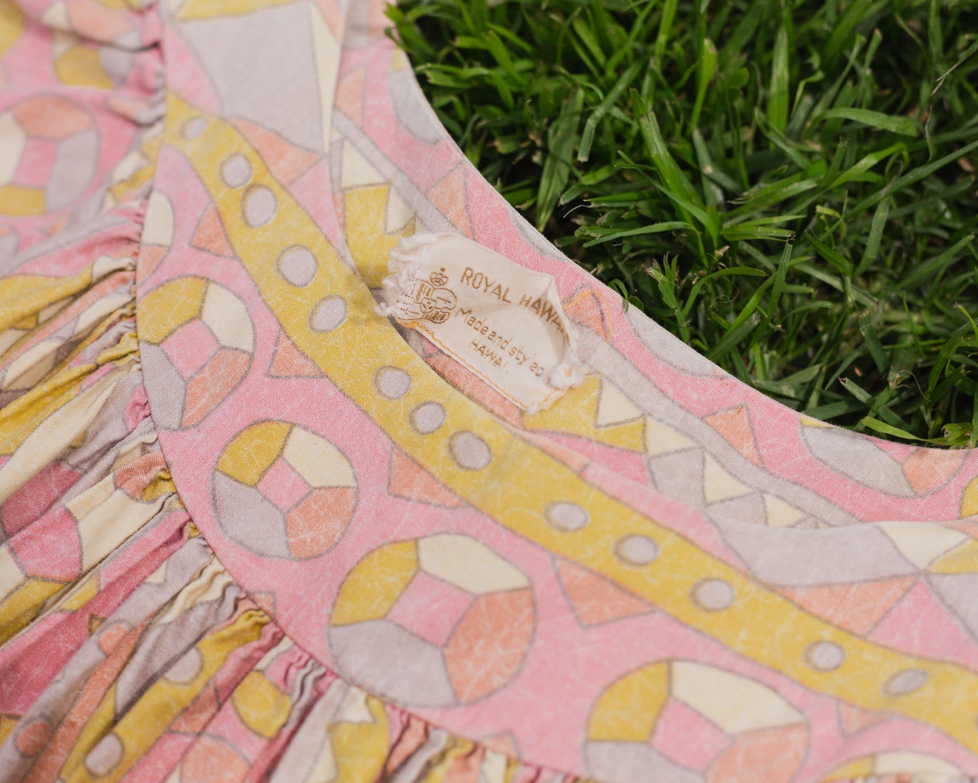 Vintage Royal Hawaiian Dress