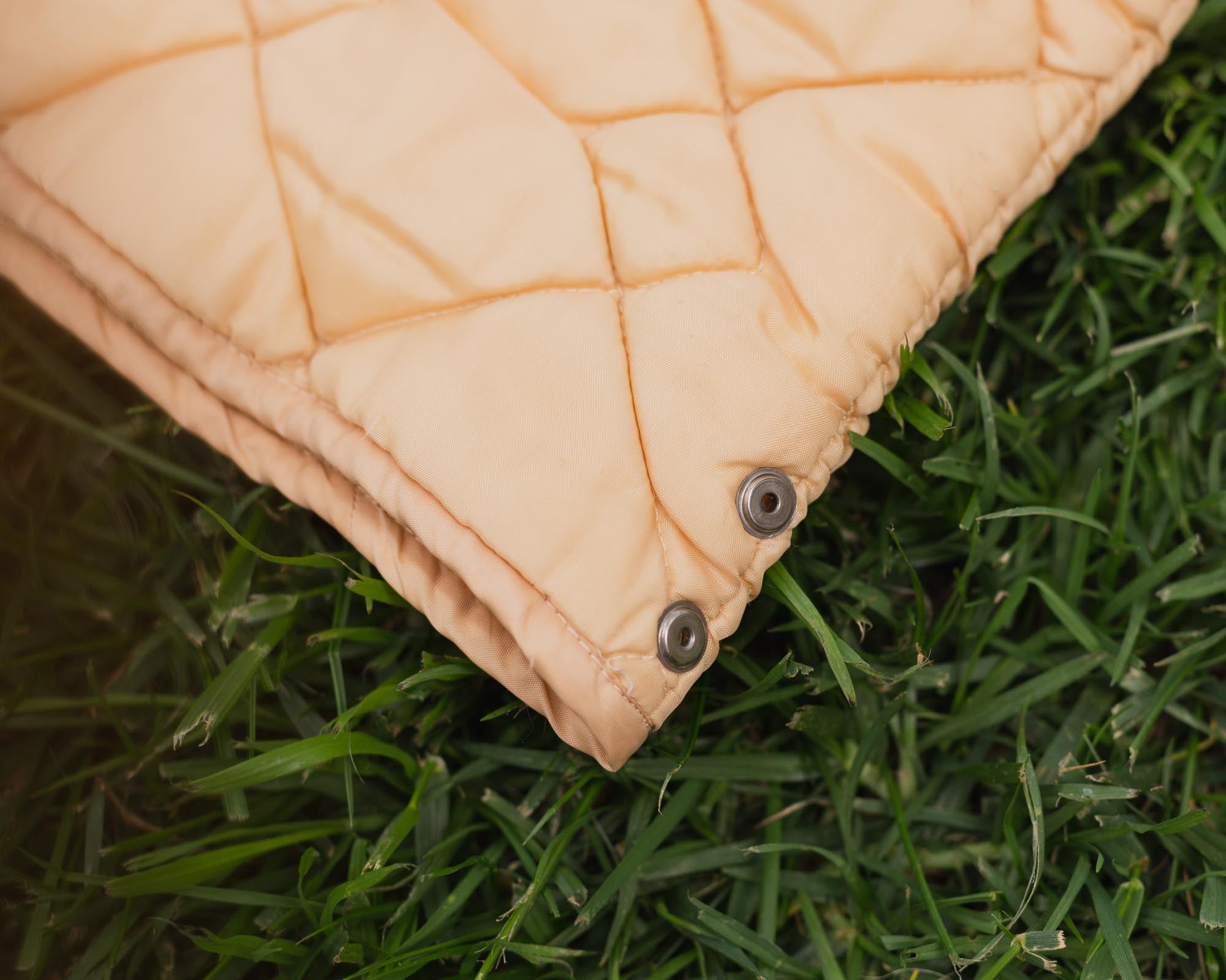 Vintage Cream Quilted Liner Jacket