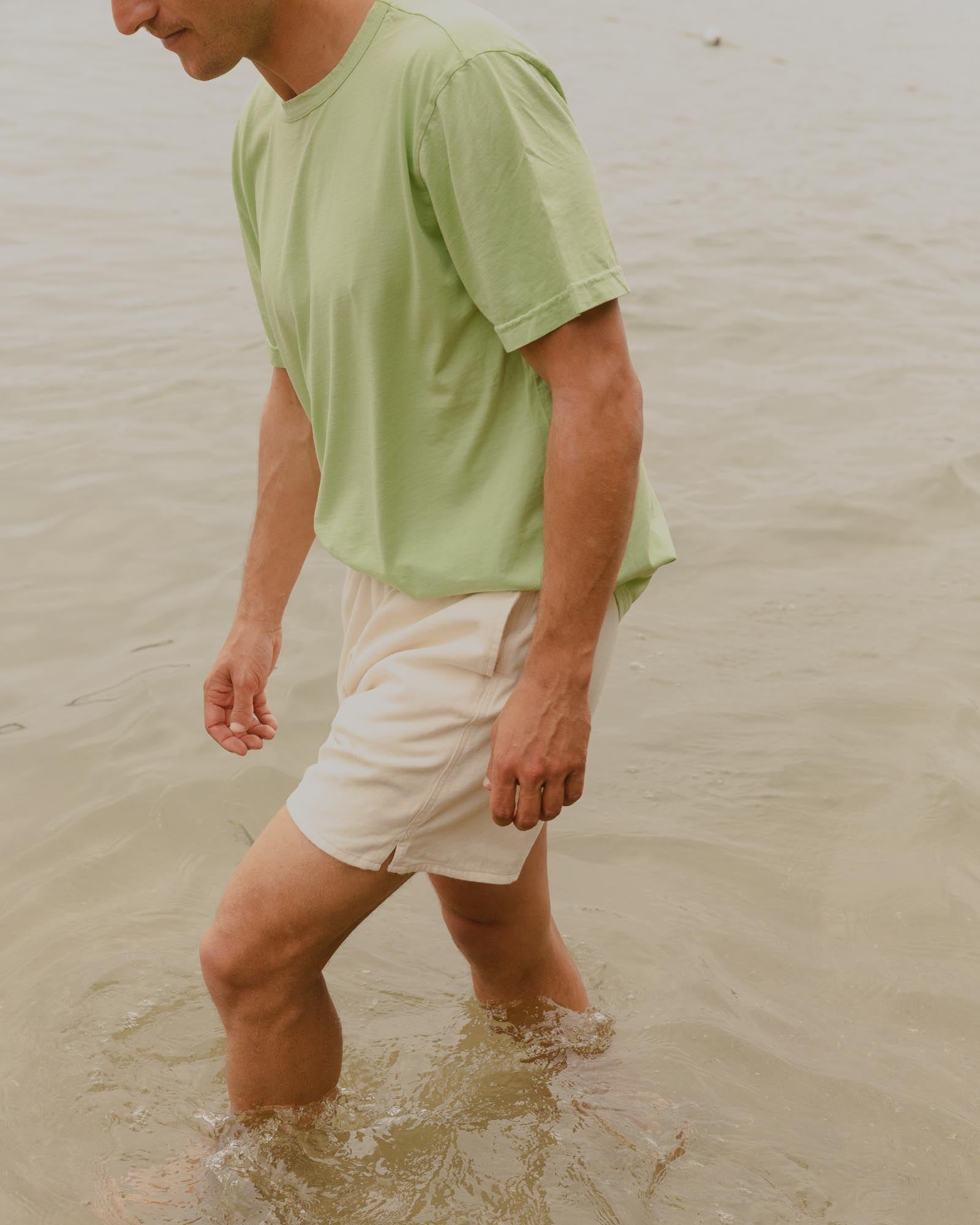 Gato Heroi ~ Casual Tee in Seafoam