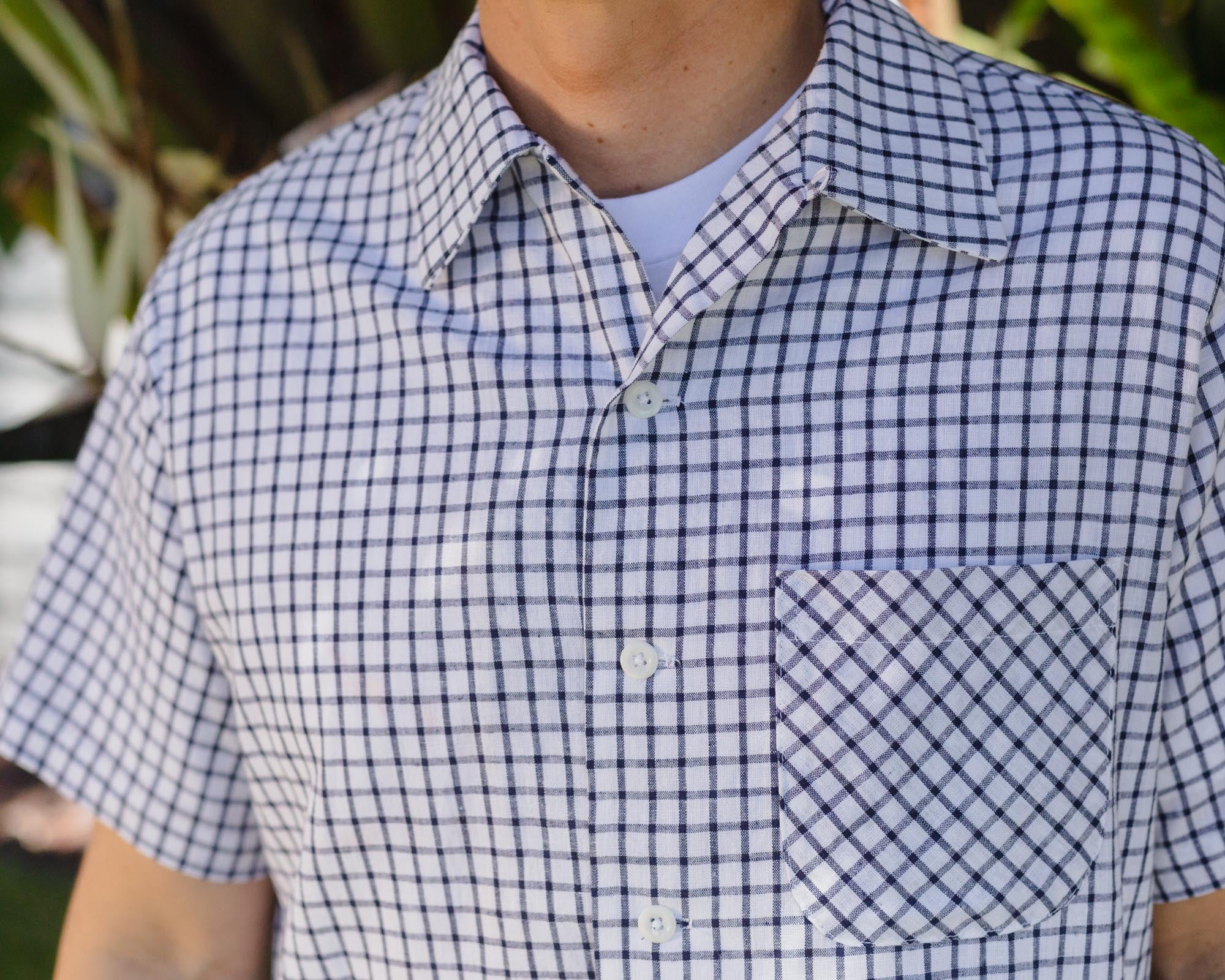 Yellow Rat - 50s Round Collar Shirt