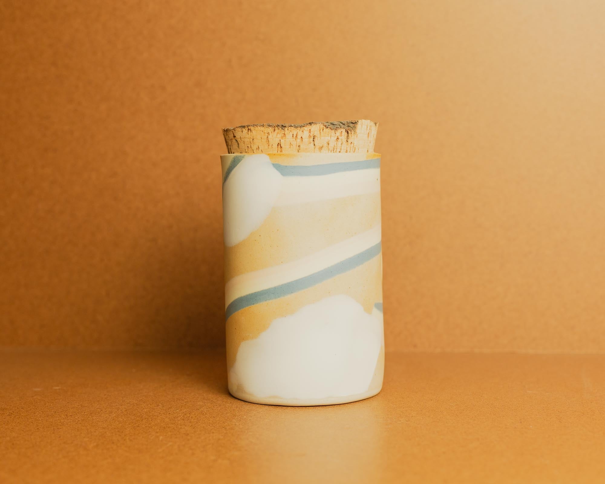 Knotwork Ceramics- Rainbow Canisters