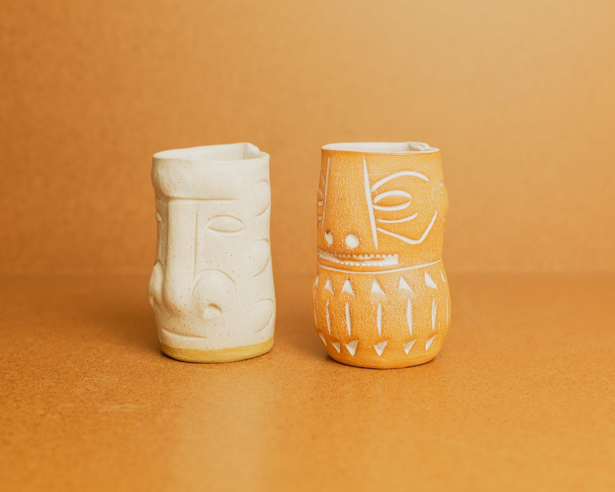 Knotwork Ceramics Tiki Cocktail Cup