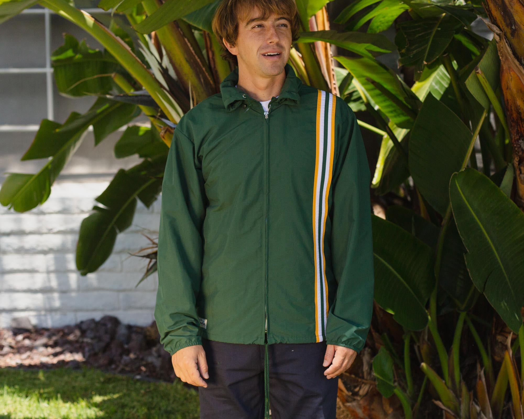 Yellow Rat - Hooded Nylon Jacket