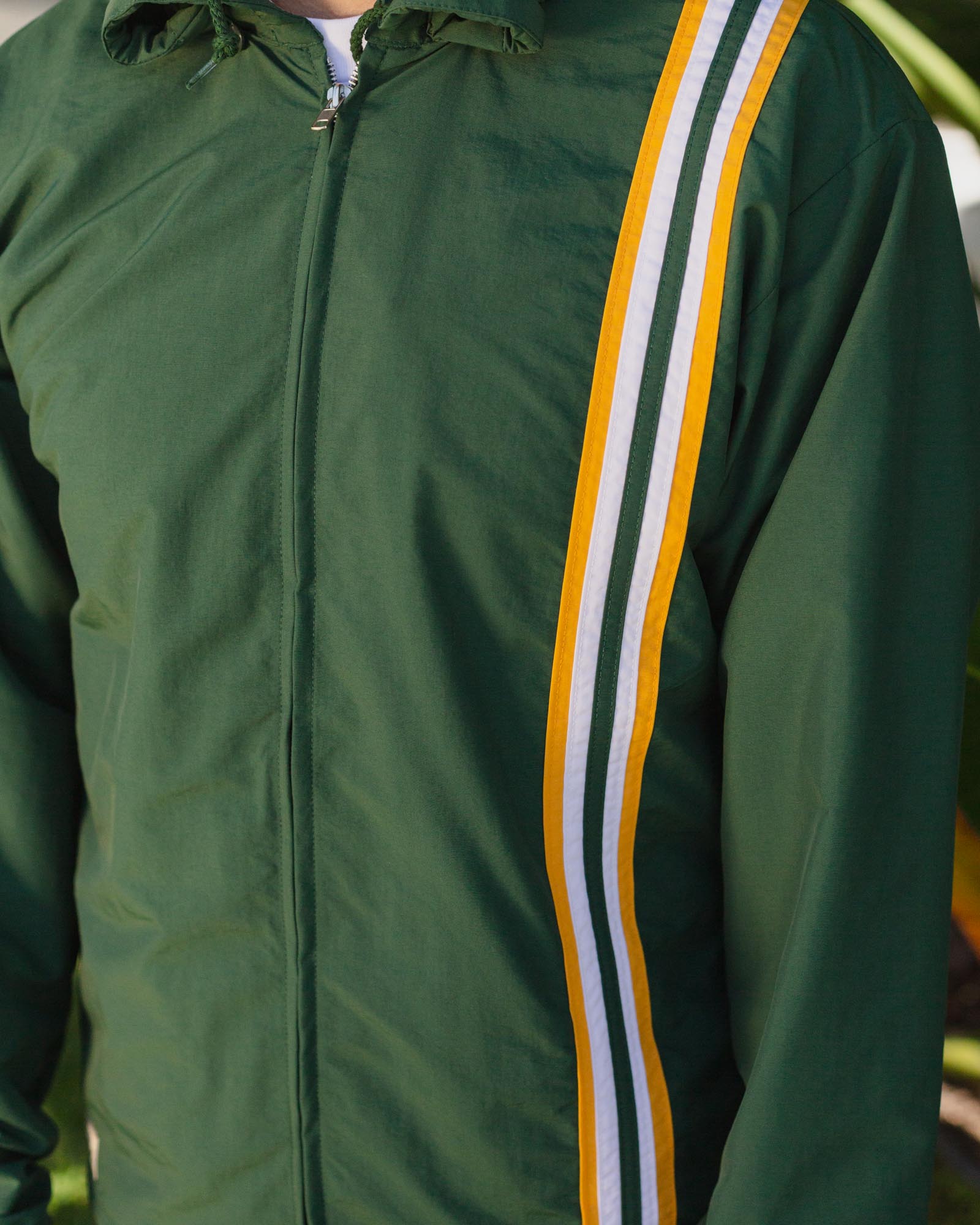 Yellow Rat - Hooded Nylon Jacket
