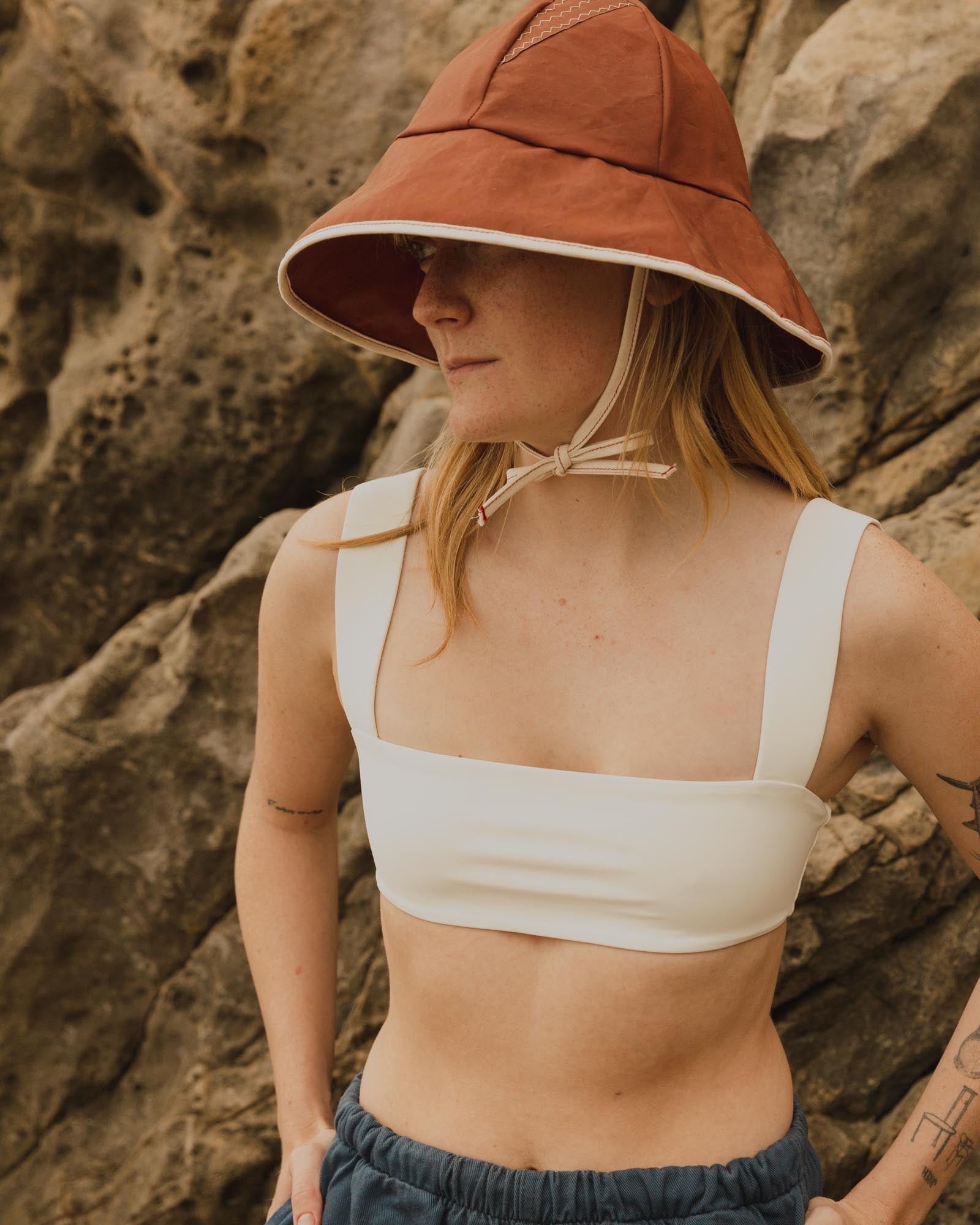 Tahlua Swim- Amy Top in Avorio