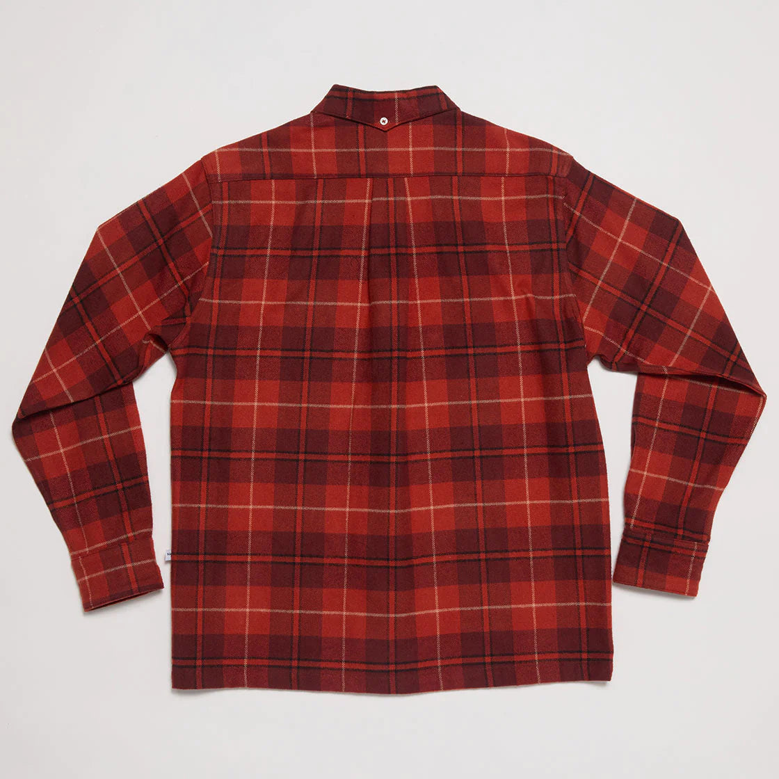 Yellow Rat Flannel Button-down Shirt - Red
