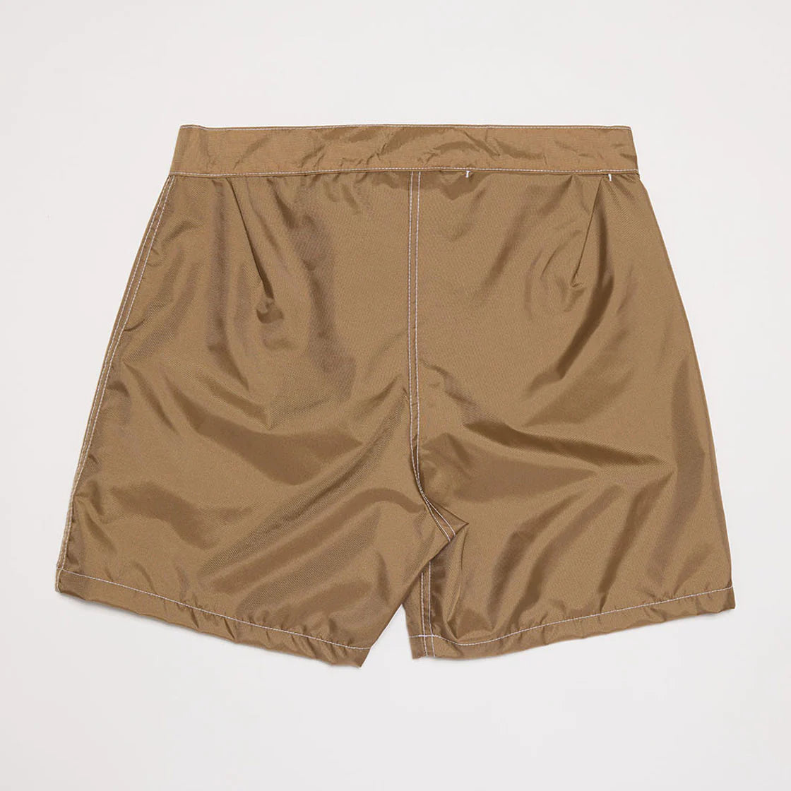 Yellow Rat Solid Nylon Trunks