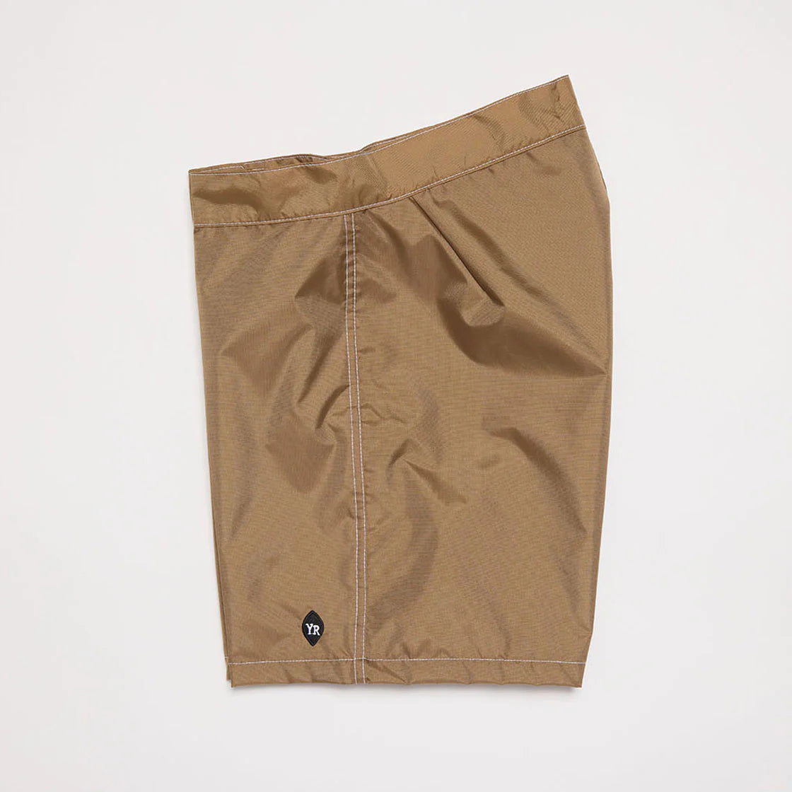 Yellow Rat Solid Nylon Trunks