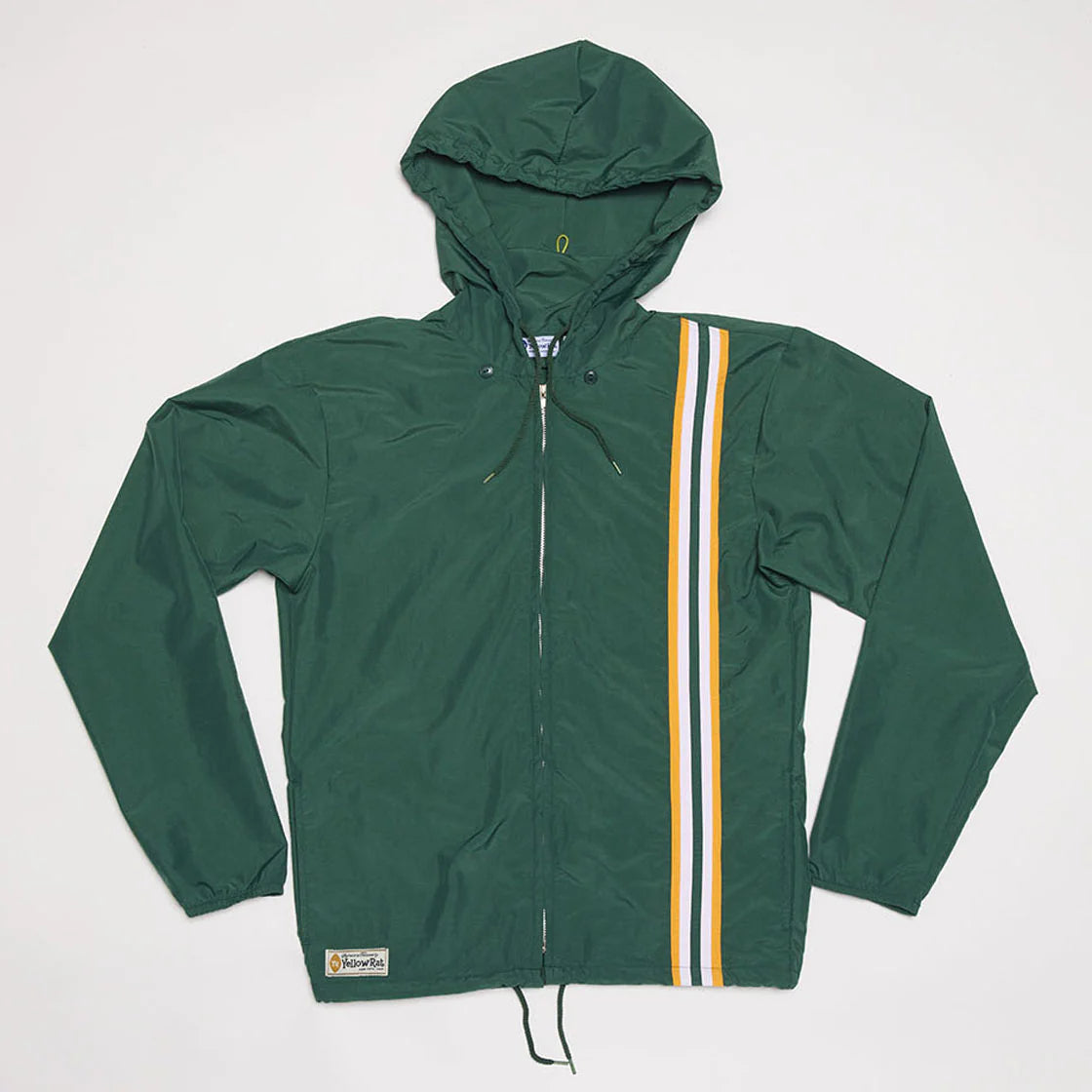 Yellow Rat - Hooded Nylon Jacket