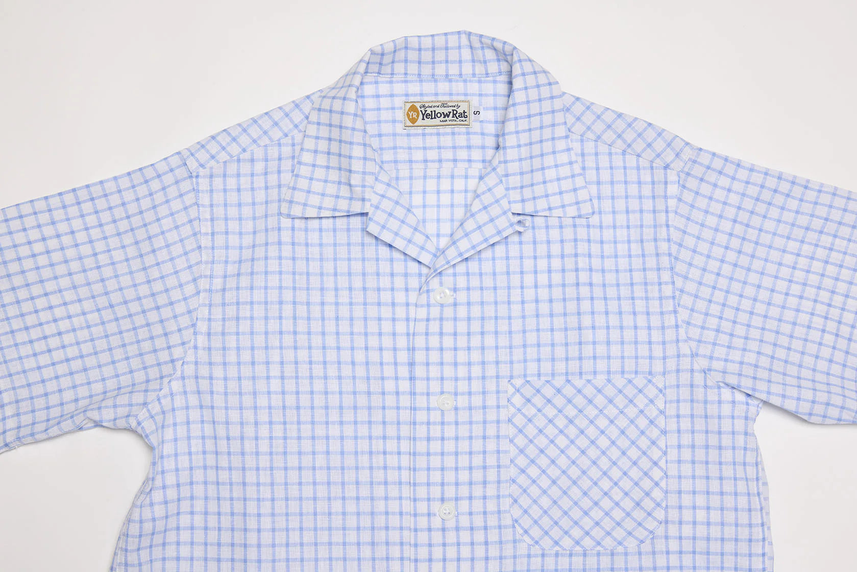 Yellow Rat - 50s Round Collar Shirt