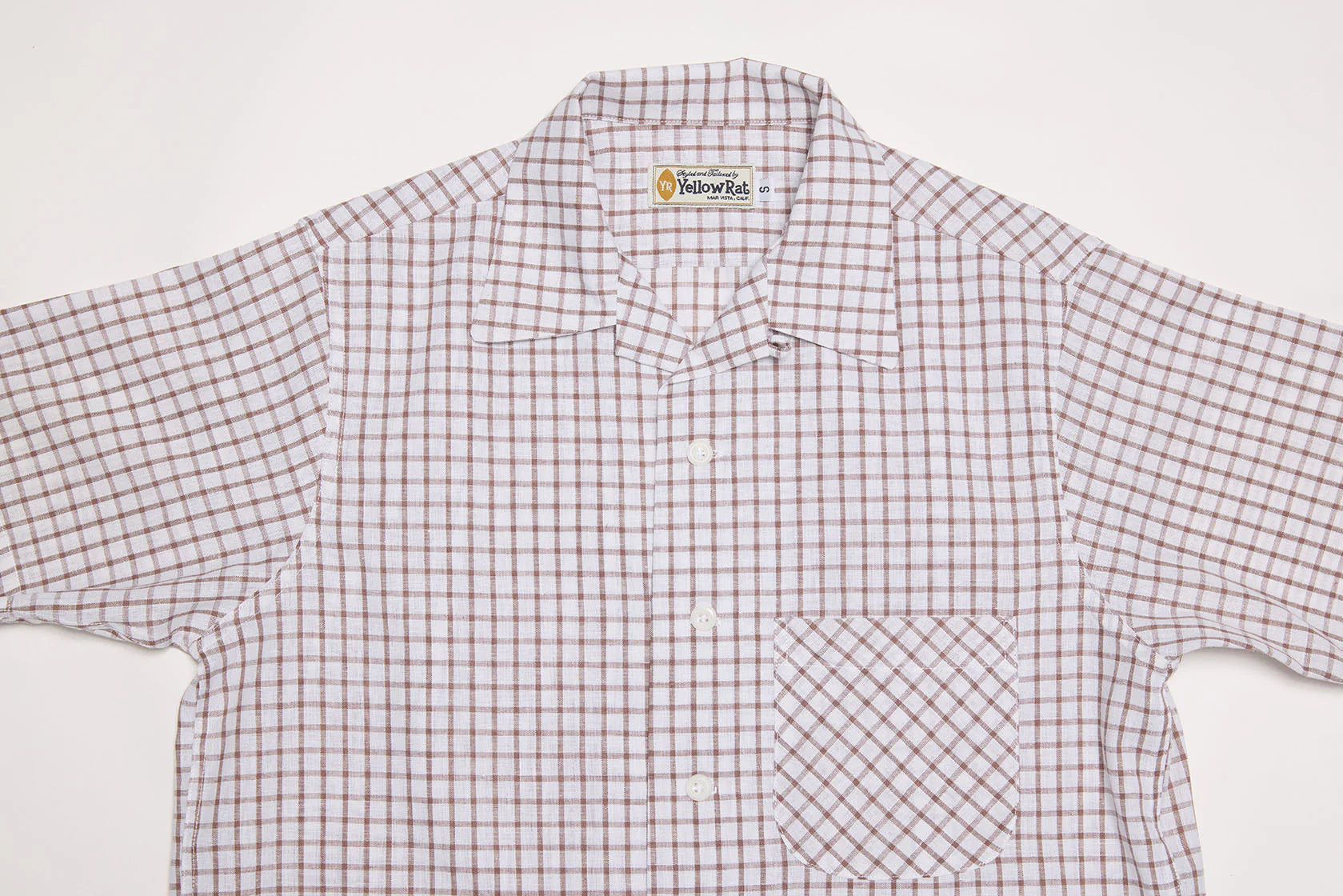 Yellow Rat - 50s Round Collar Shirt