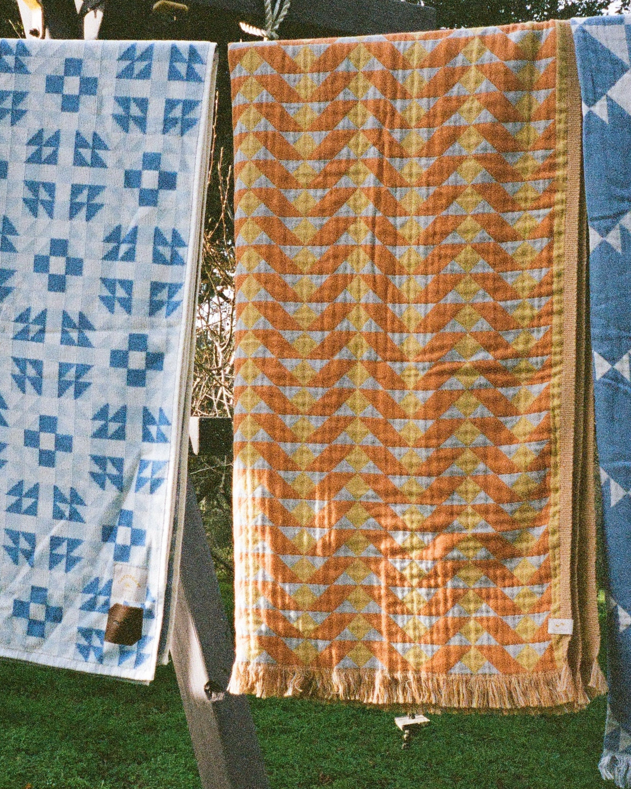 Daydream Driftweave Turkish Towel - Curry
