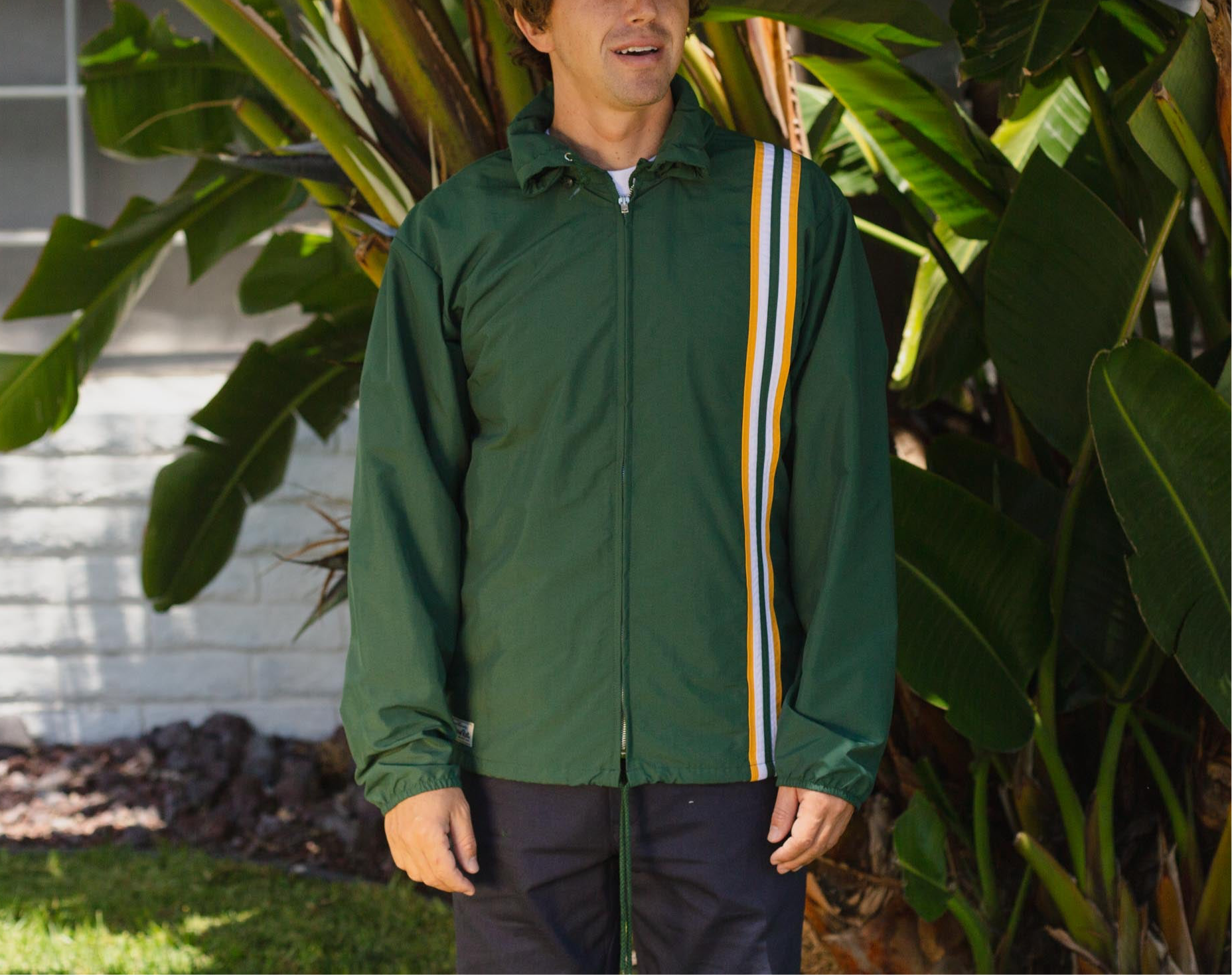 Yellow Rat - Hooded Nylon Jacket