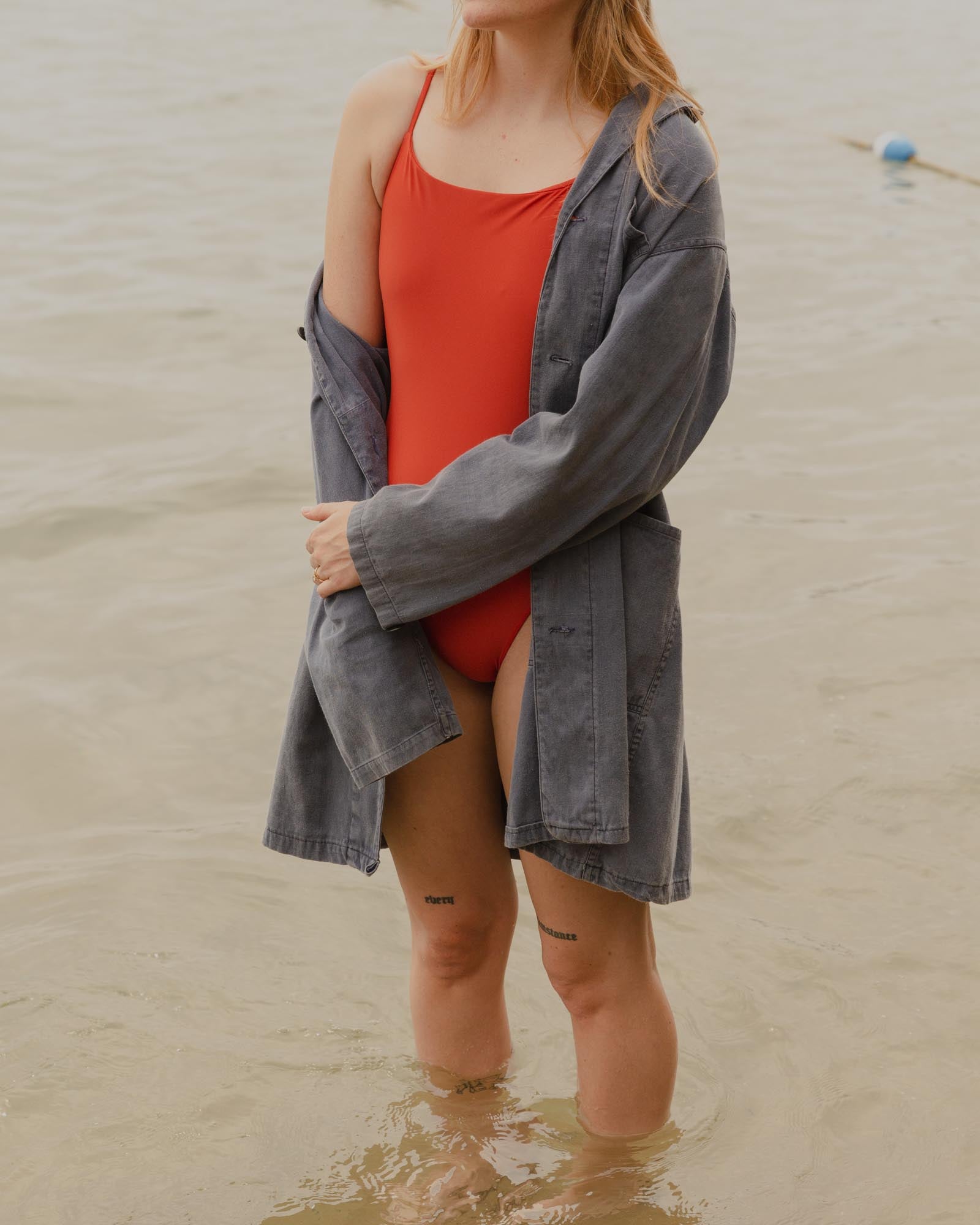 Zonarch Swim- Iman One Piece in Red