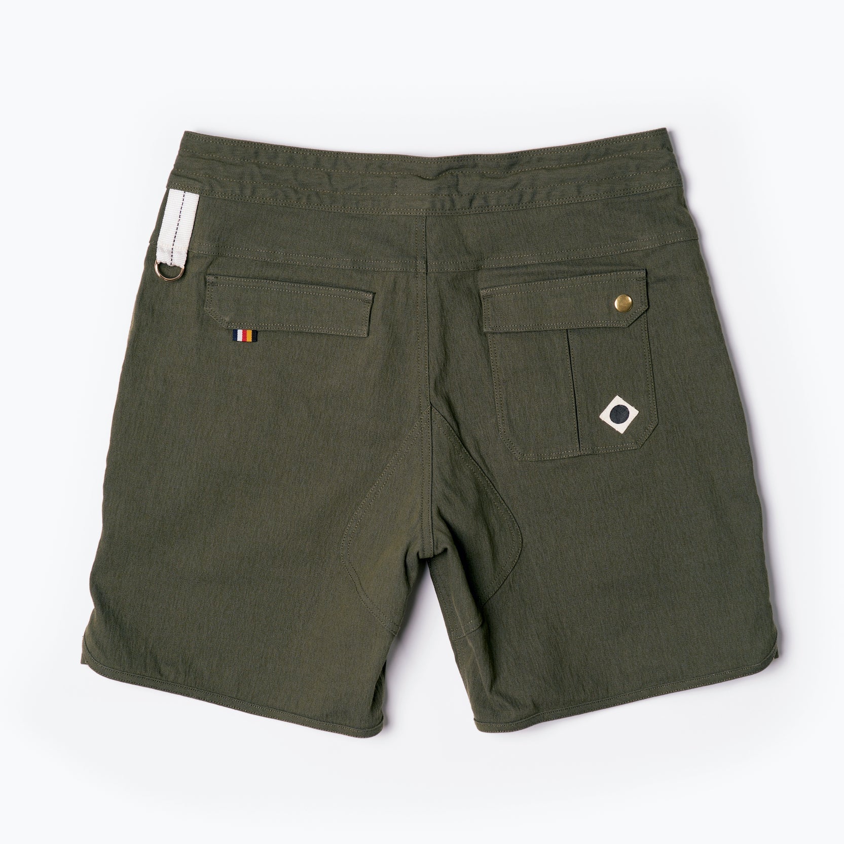 Ola Canvas Utility Short 01 - Green