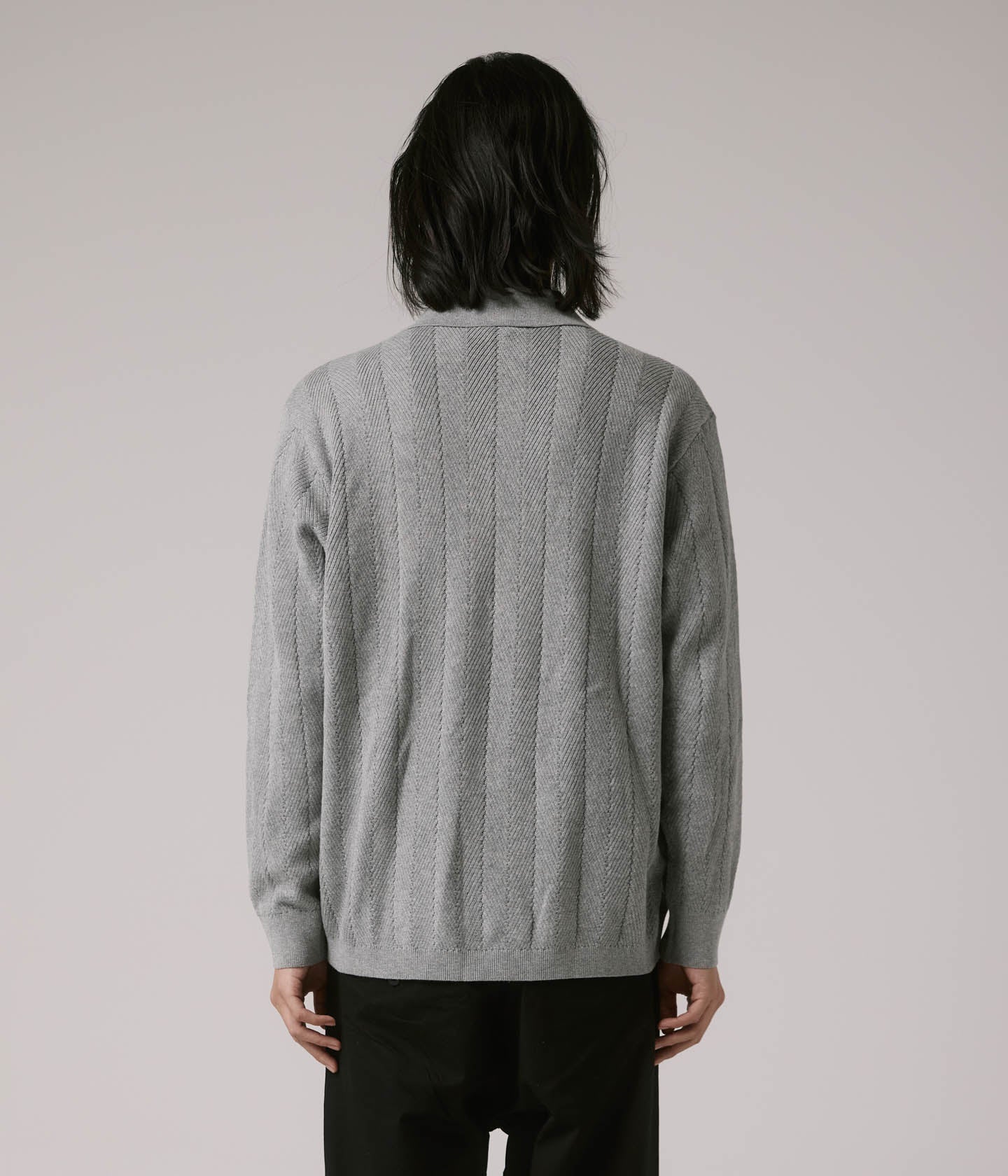Former - AG Polo Long Sleeve Knit