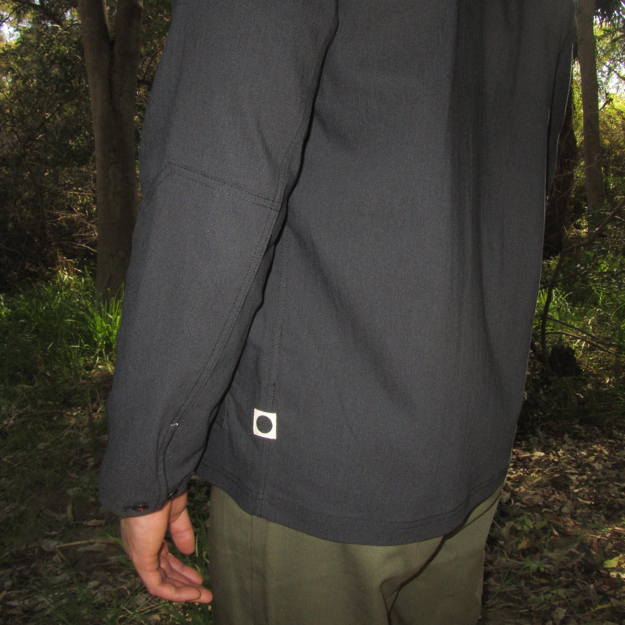 Ola Canvas Utility Jacket 01 - Black