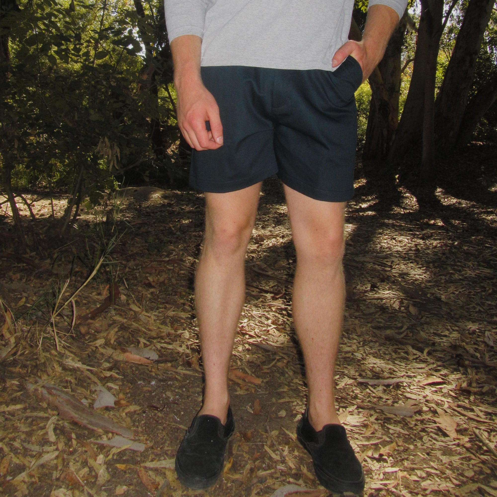 Yellow Rat Boy Scout Shorts - Navy